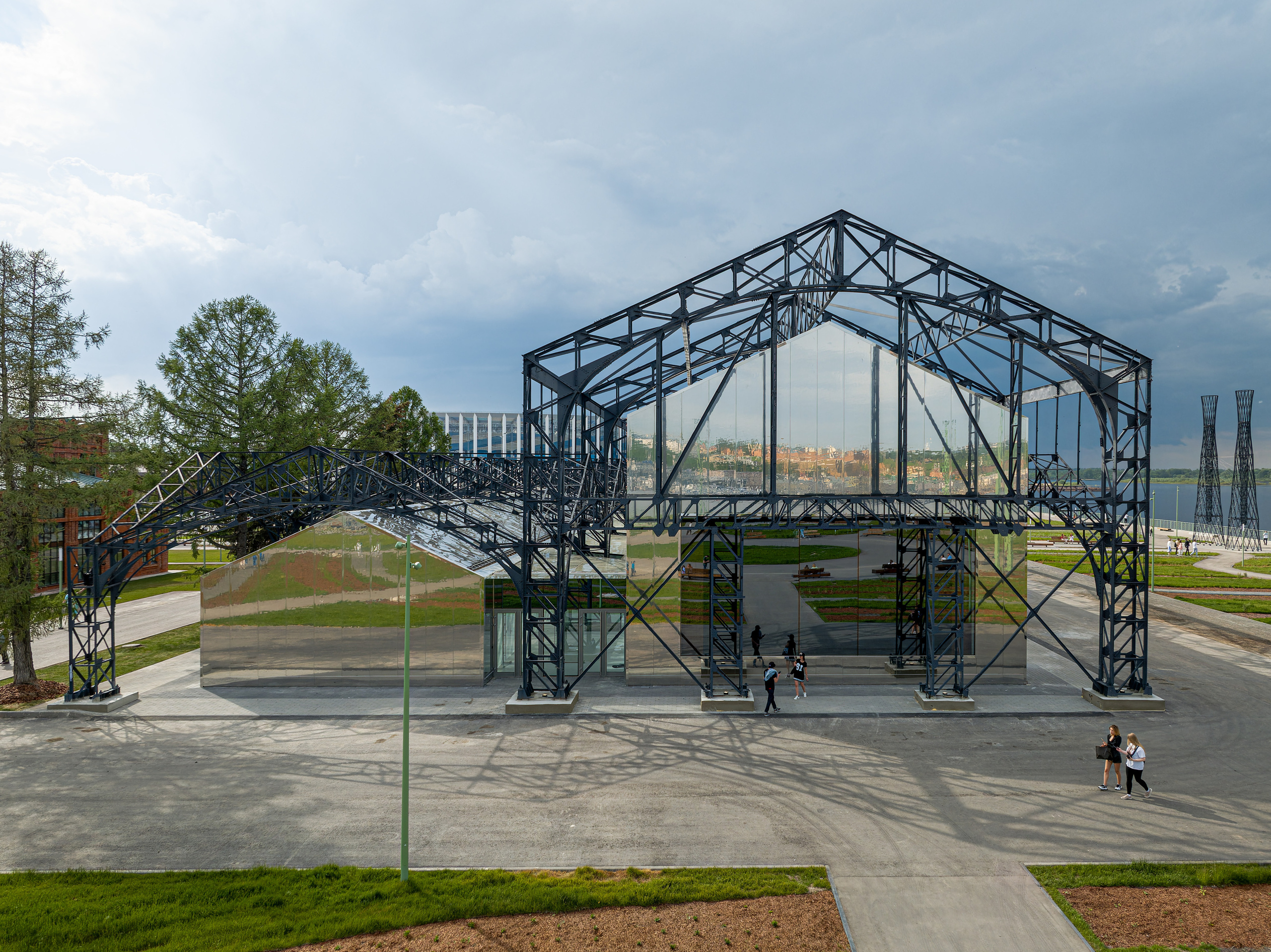 Нижний Новгород. Пакгаузы. Аэросъёмка в России