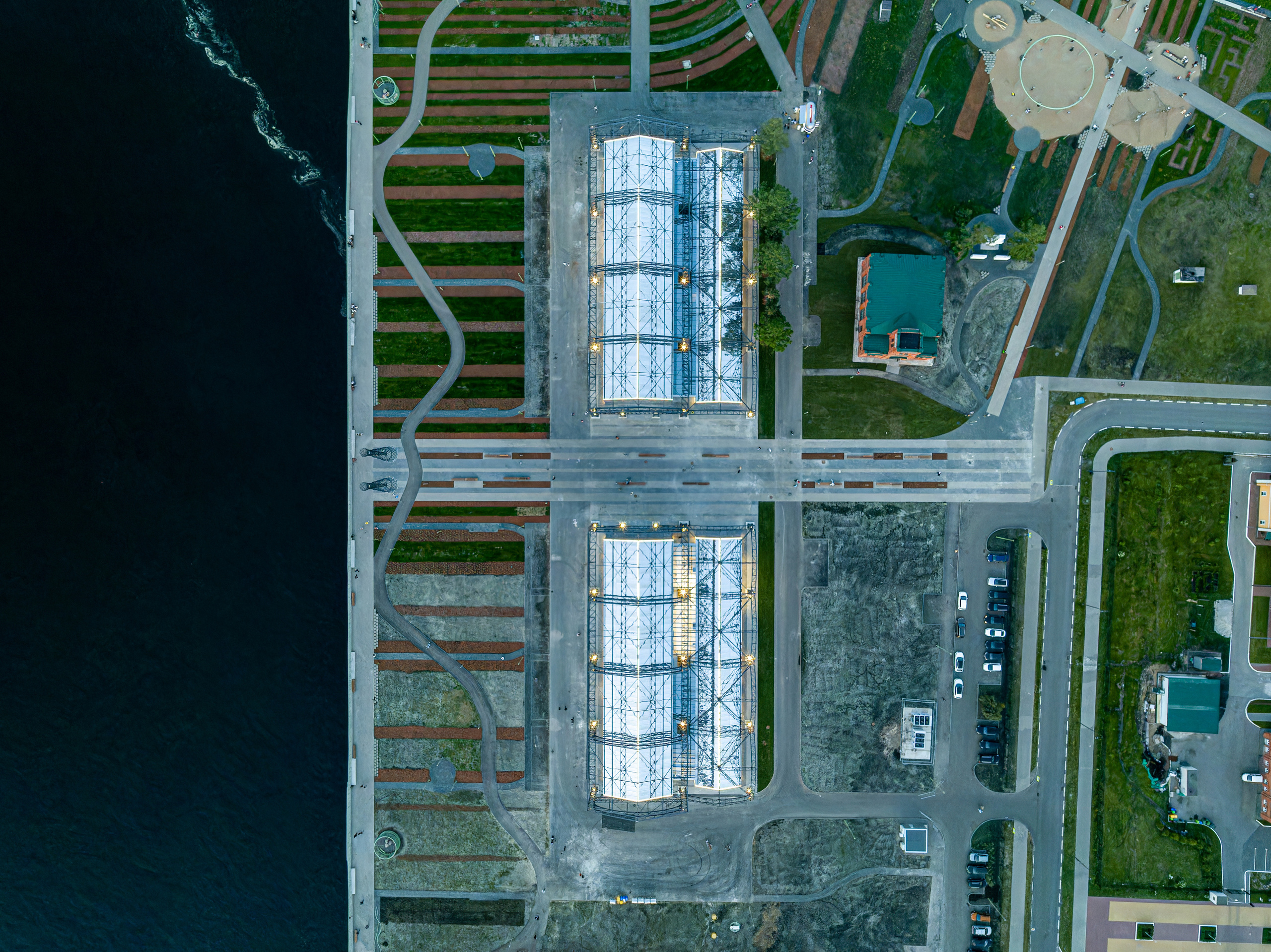 Нижний Новгород. Пакгаузы. Аэросъёмка в России