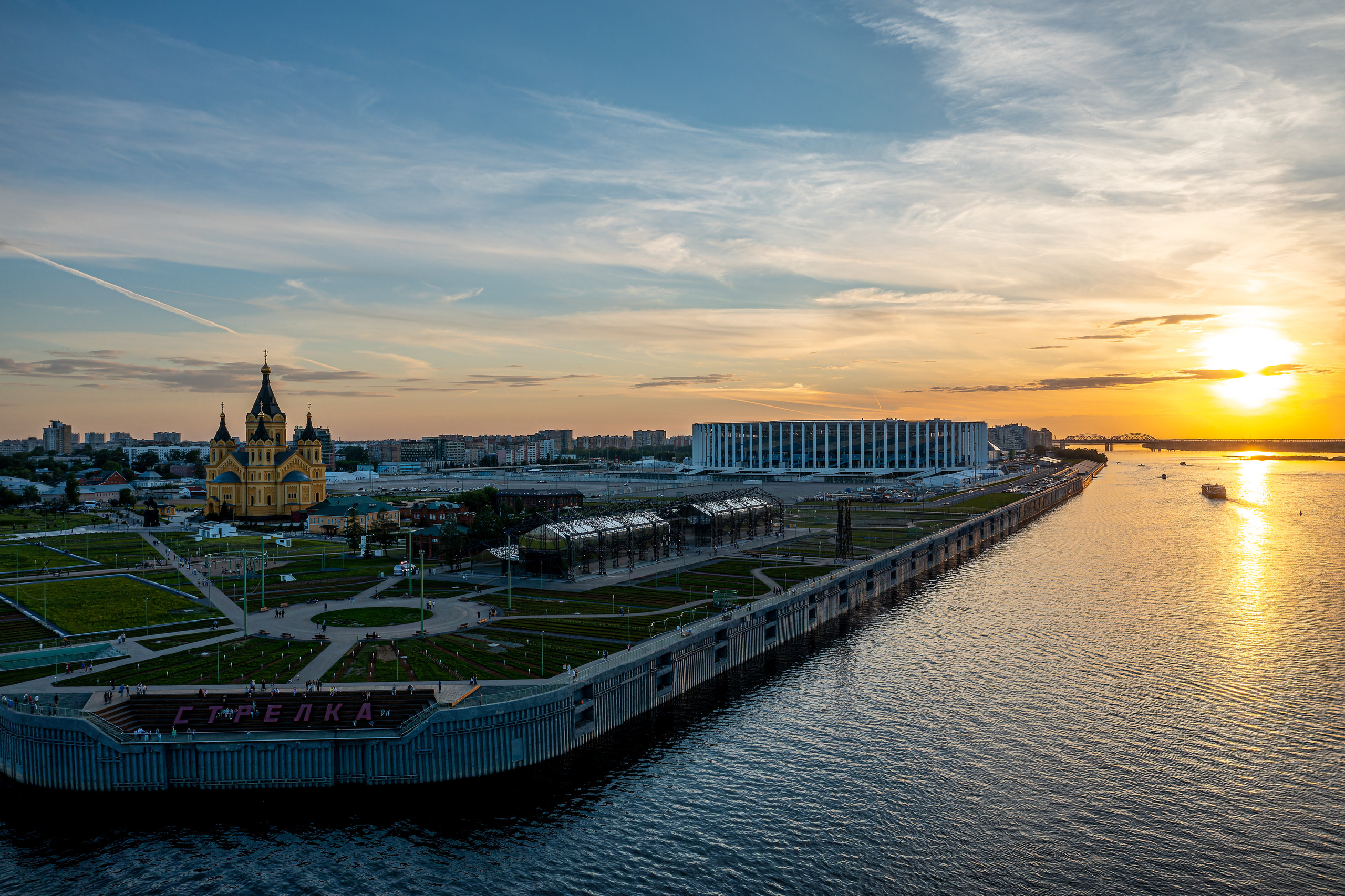 Нижний Новгород. Пакгаузы. Аэросъёмка в России