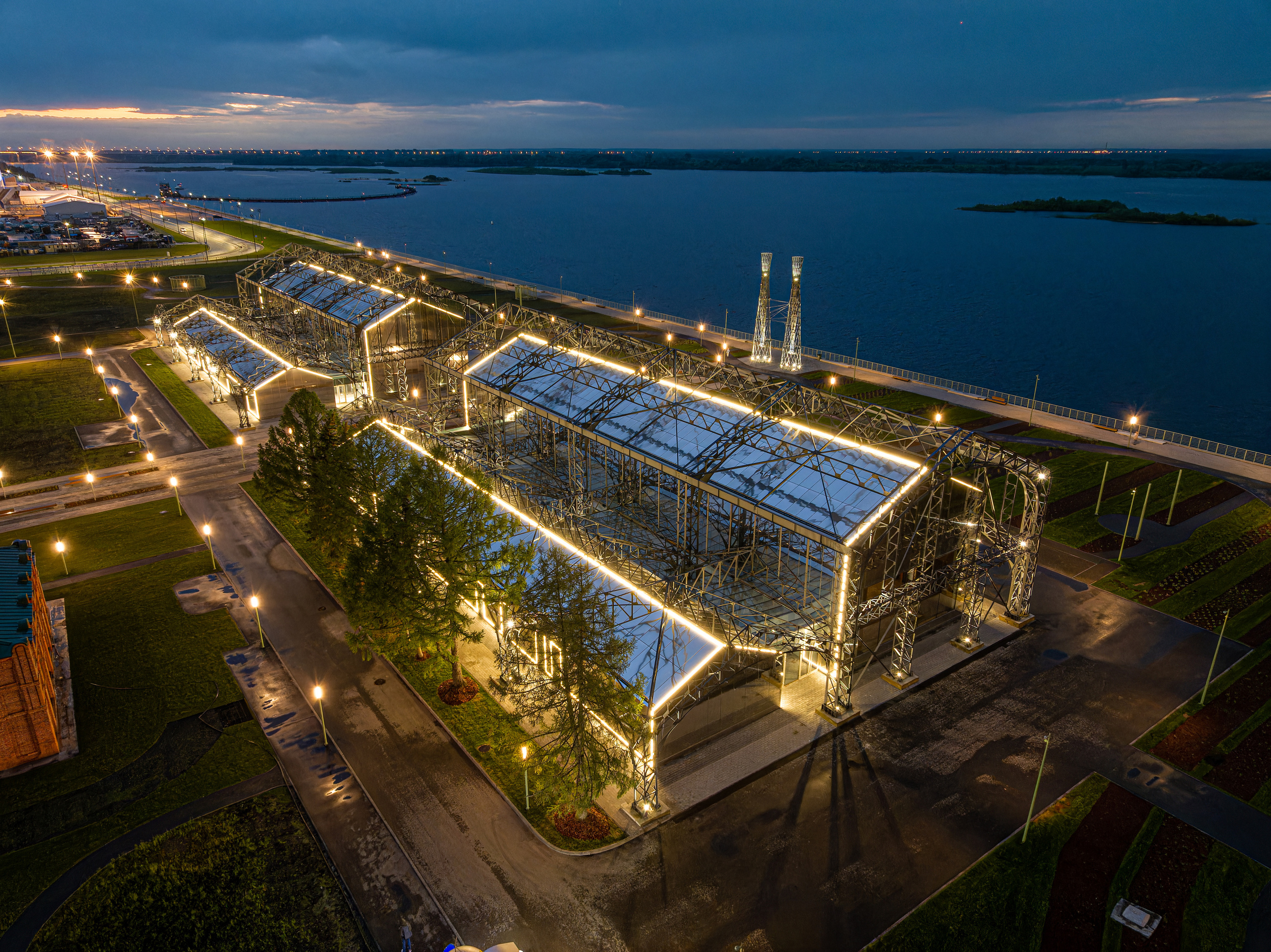 Нижний Новгород. Пакгаузы. Аэросъёмка в России