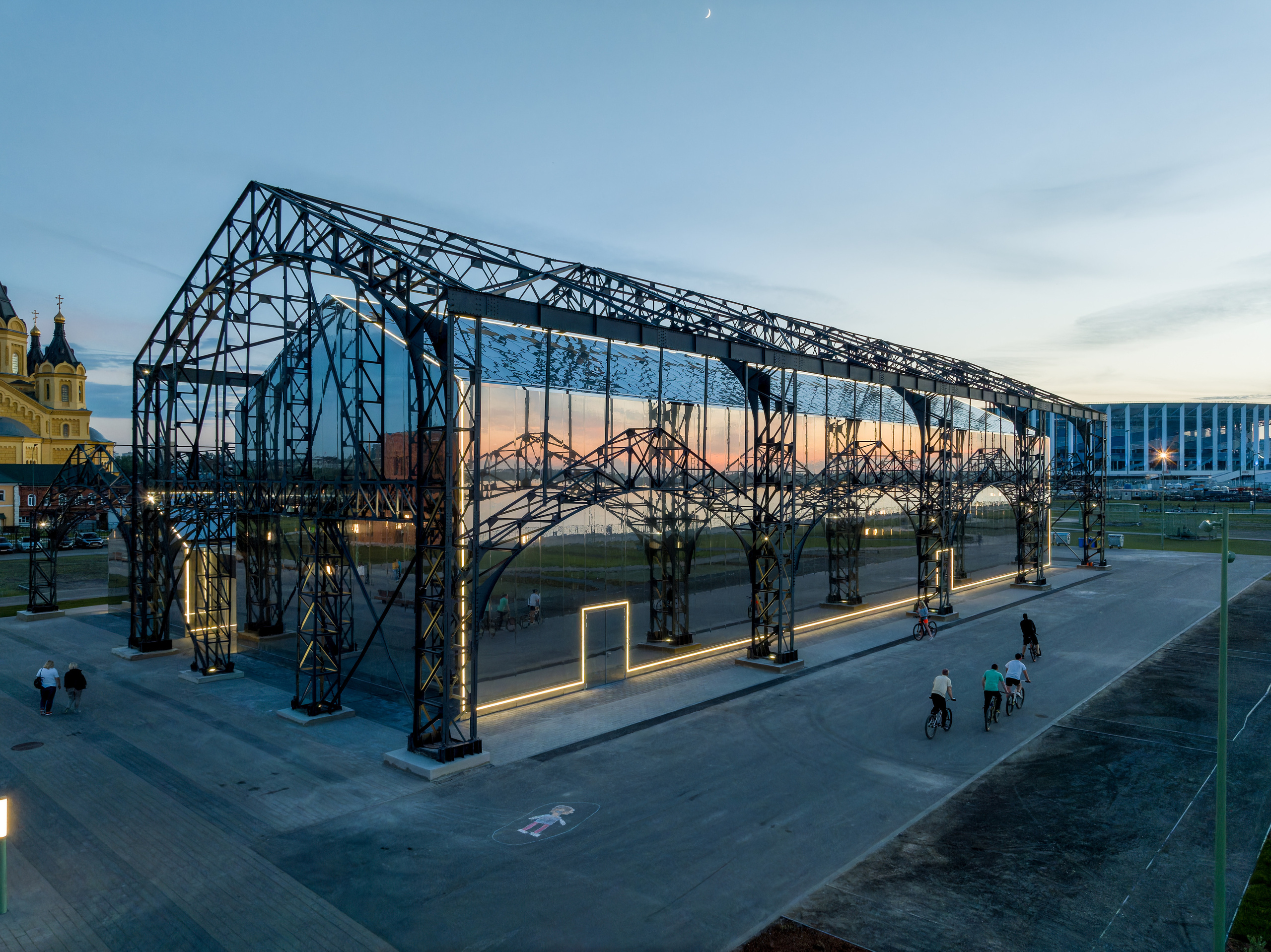 Нижний Новгород. Пакгаузы. Аэросъёмка в России