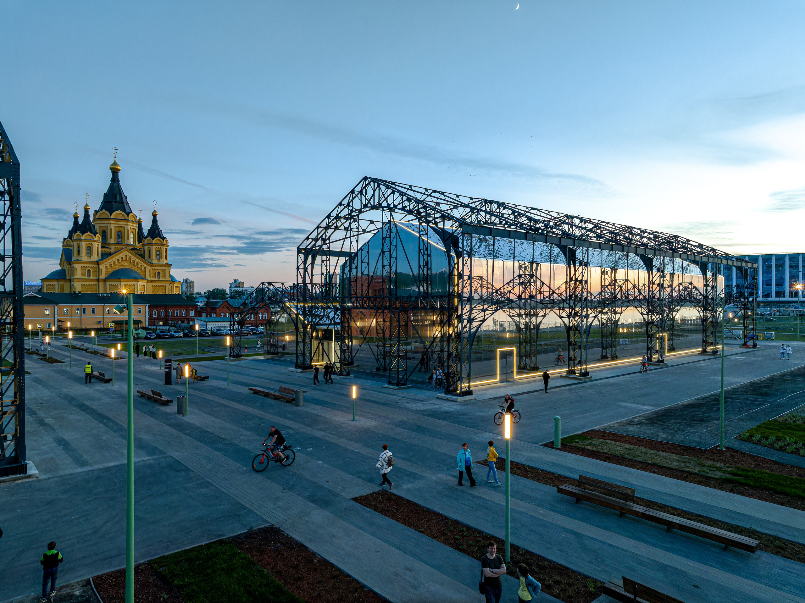 Нижний Новгород. Пакгаузы. Аэросъёмка в России