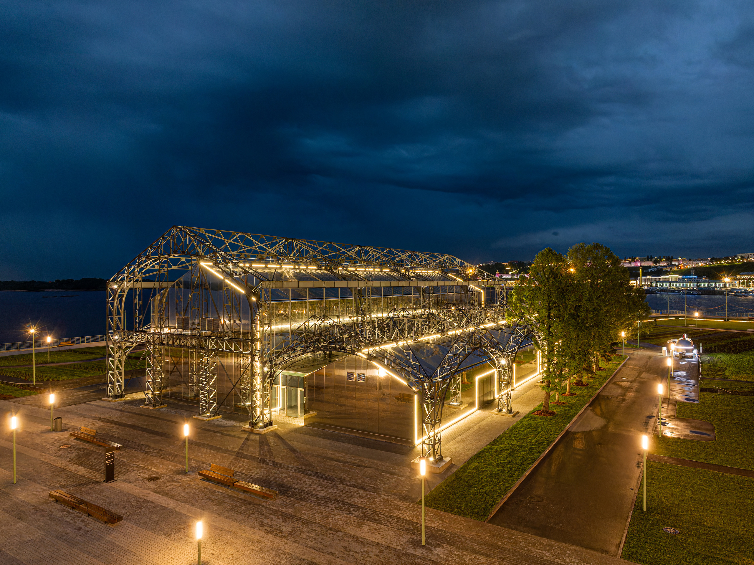 Нижний Новгород. Пакгаузы. Аэросъёмка в России