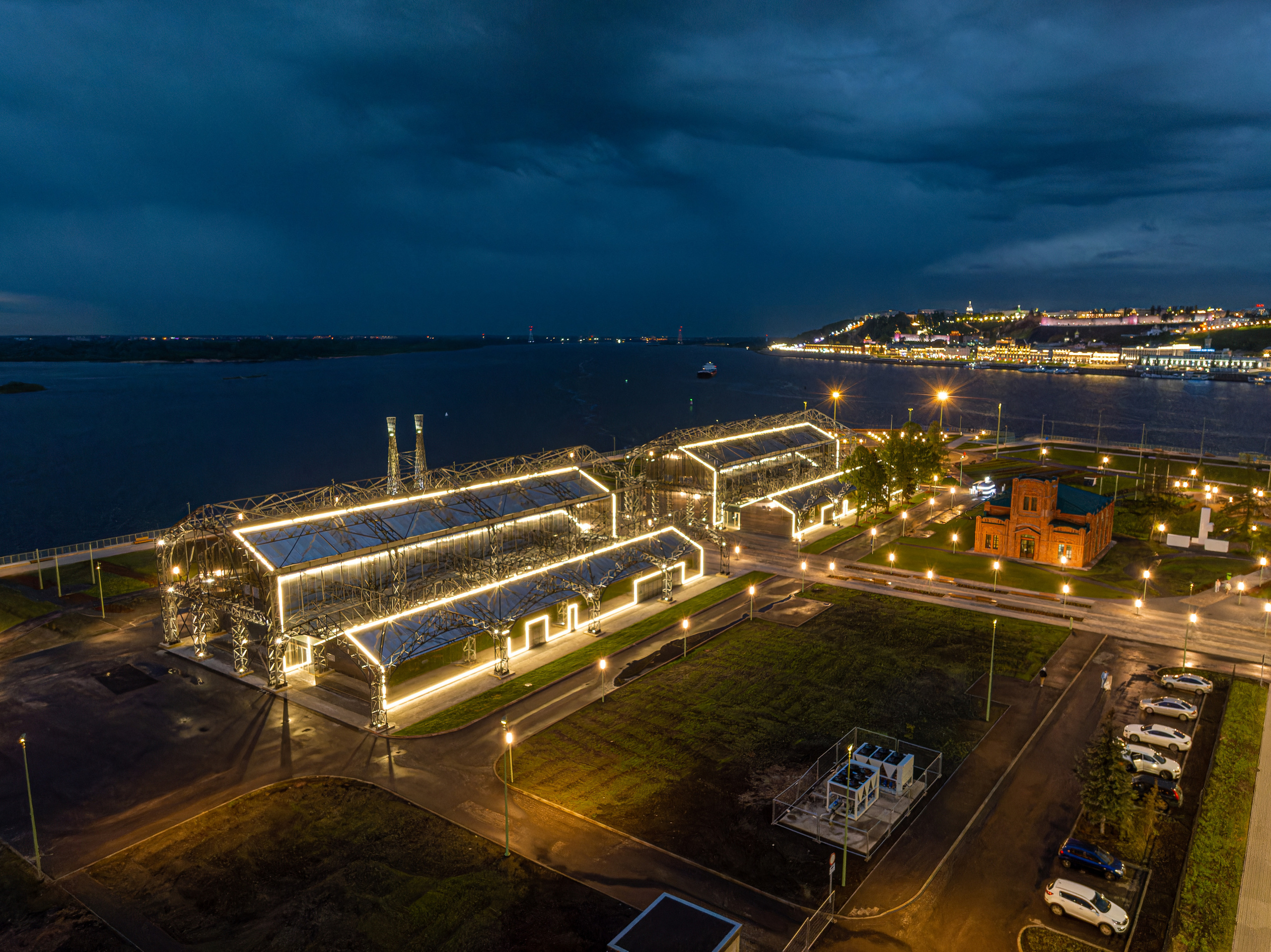 Нижний Новгород. Пакгаузы. Аэросъёмка в России