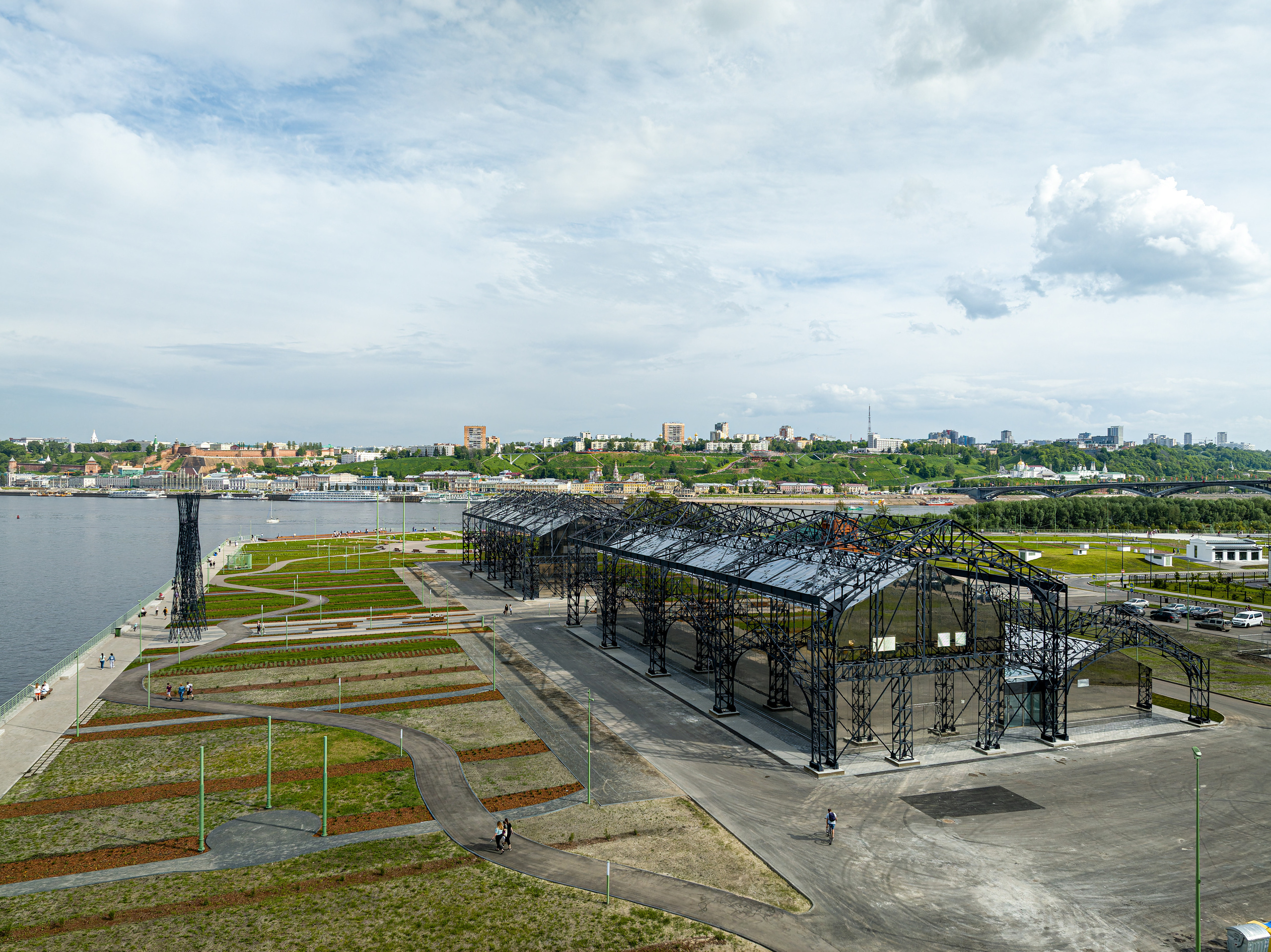 Нижний Новгород. Пакгаузы. Аэросъёмка в России