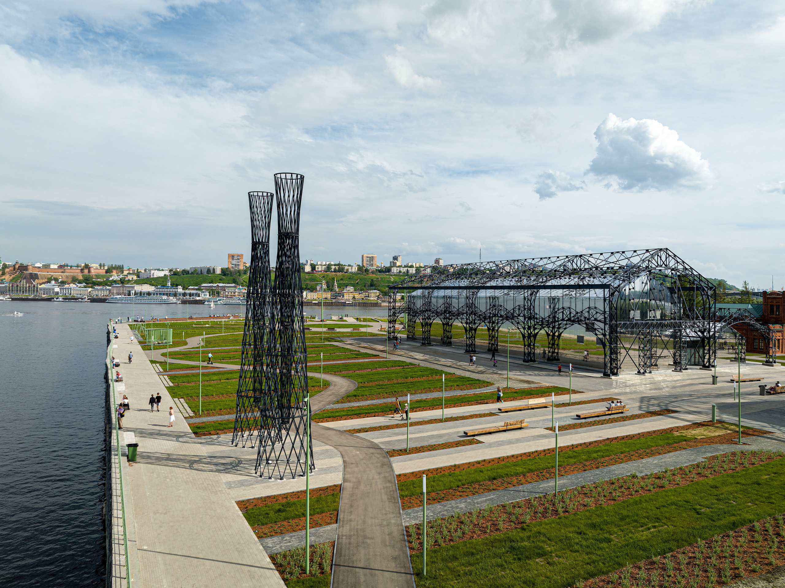 Нижний Новгород. Пакгаузы. Аэросъёмка в России