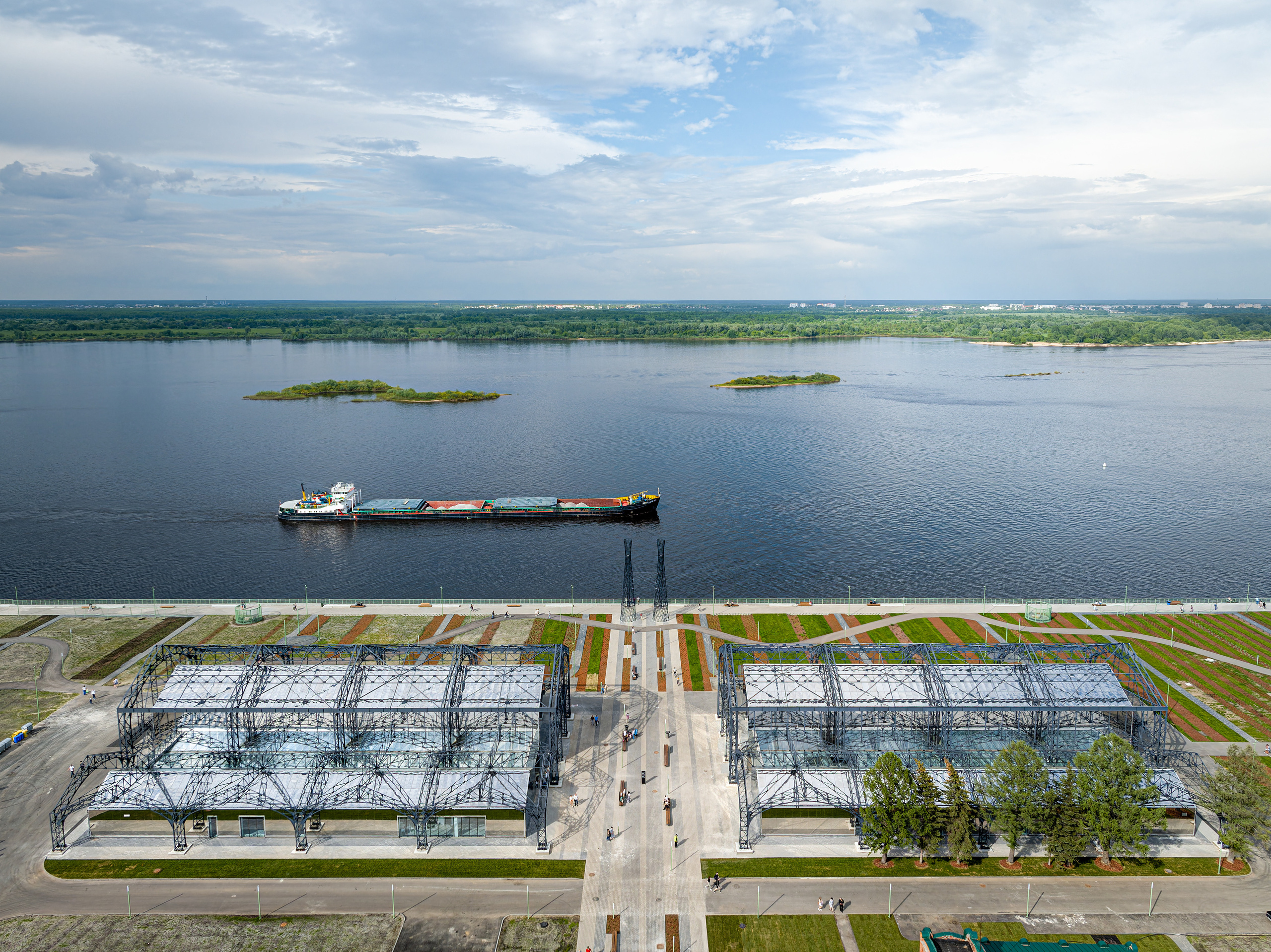 Нижний Новгород. Пакгаузы. Аэросъёмка в России