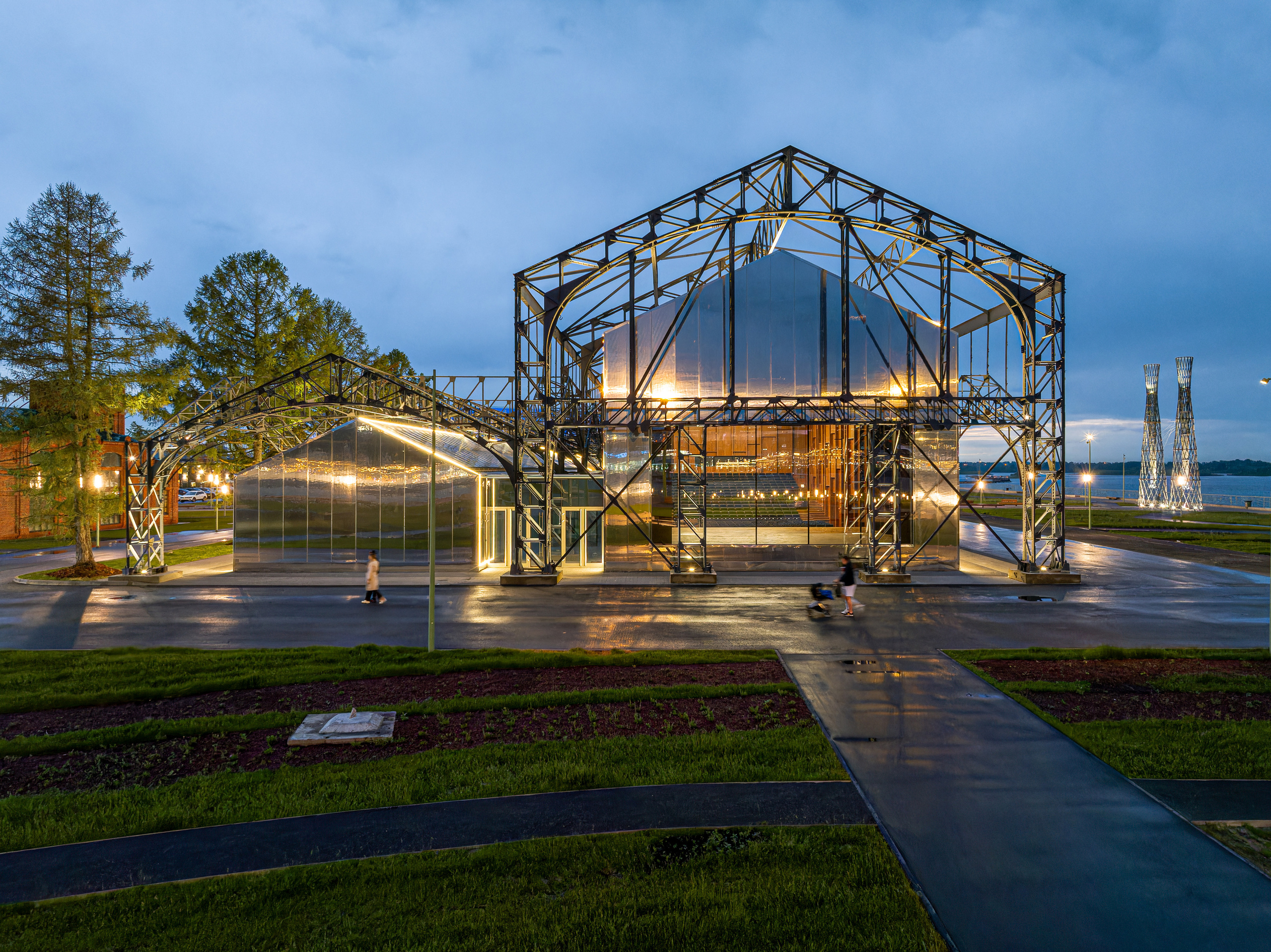 Нижний Новгород. Пакгаузы. Аэросъёмка в России