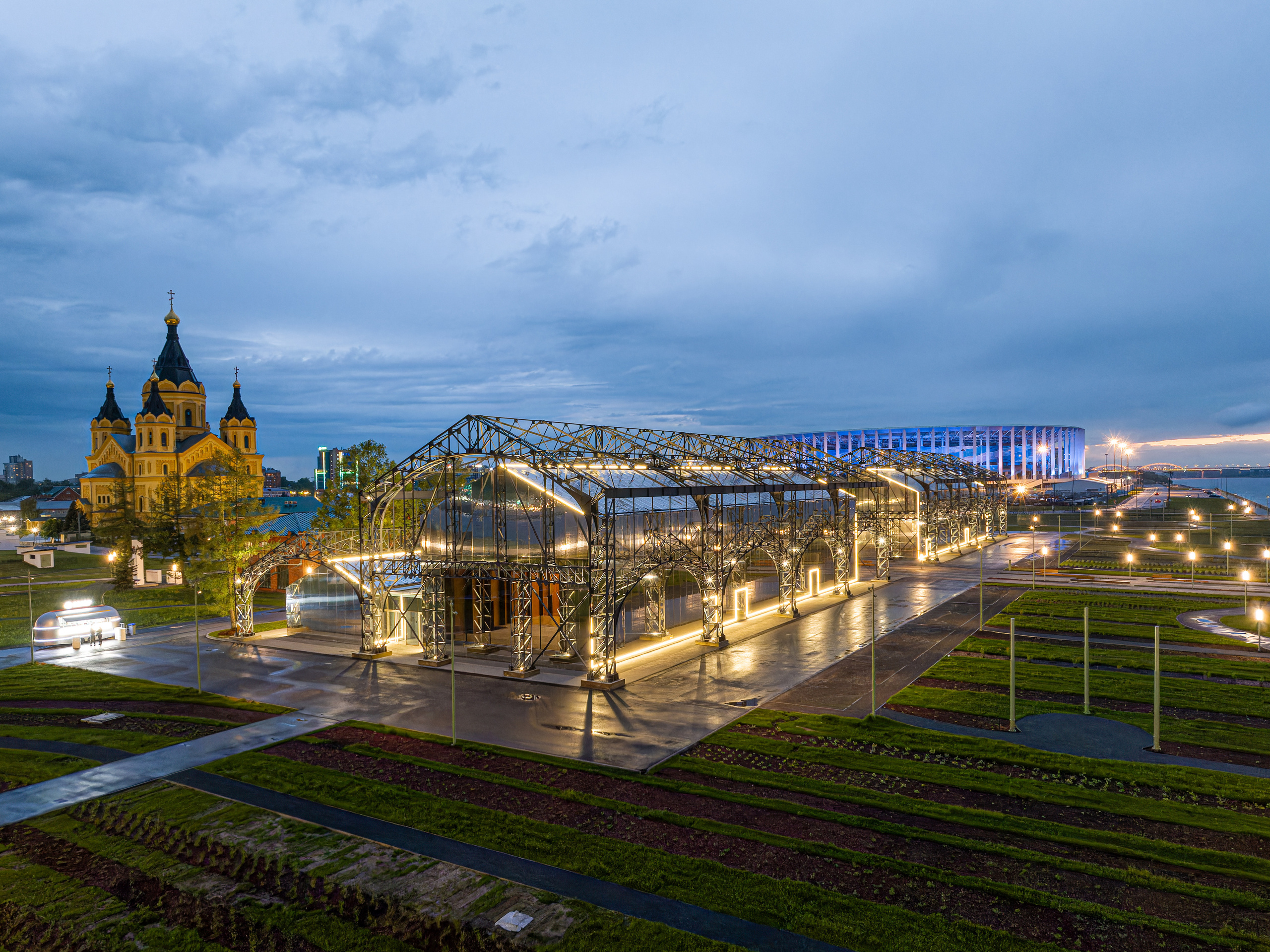 Нижний Новгород. Пакгаузы. Аэросъёмка в России