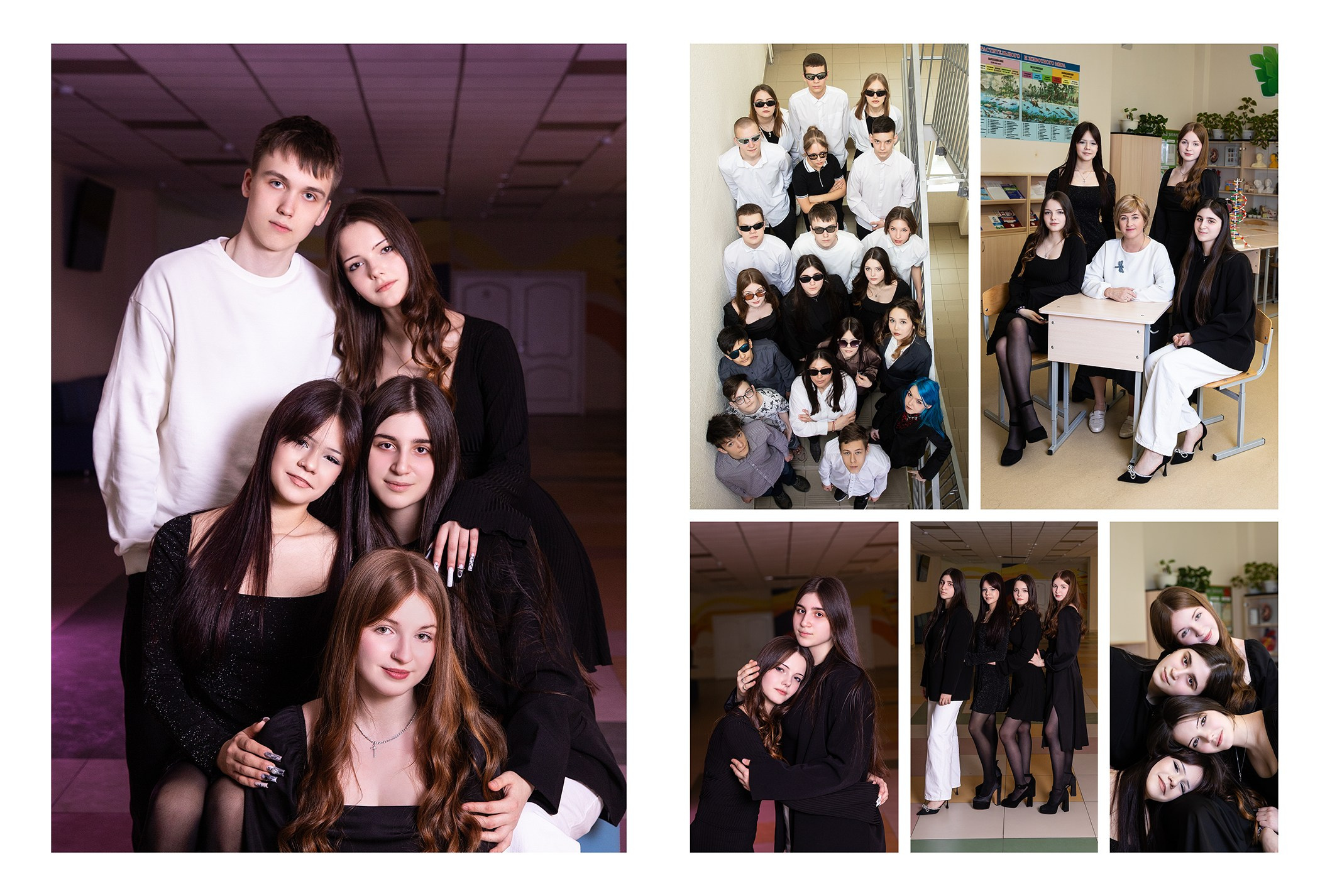 Альбом для старшеклассников с персональной вёрсткой. ВЫПУСКНЫЕ АЛЬБОМЫ для детского сада и школы Санкт-Петербург и Лен. область