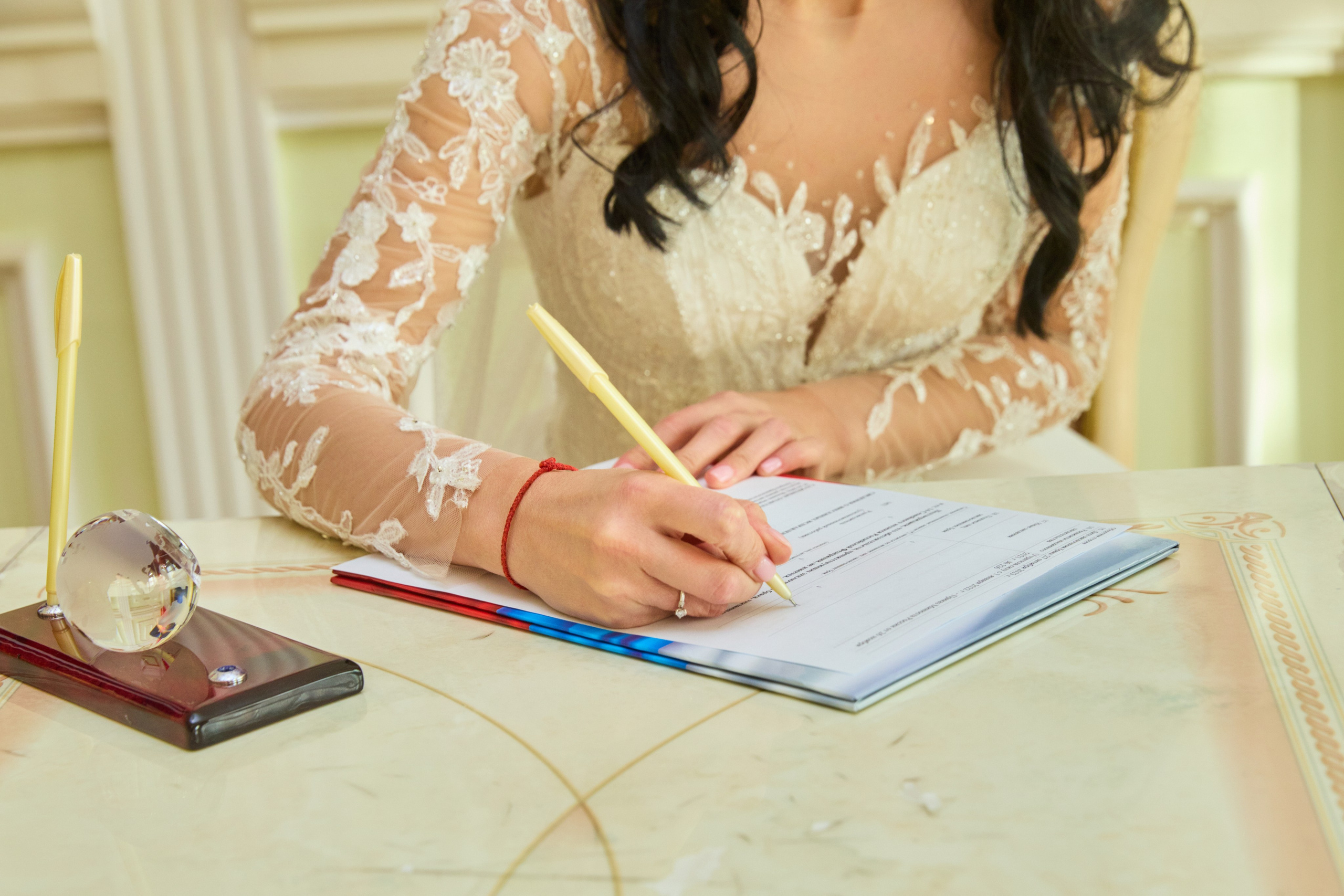 роспись невесты