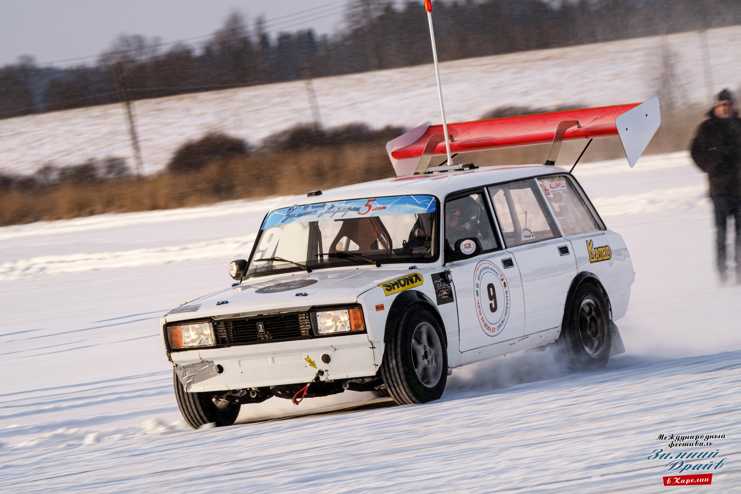 «Зимний Драйв в Карелии» Авто Марафон-гигант «25 часов на льду» Илона Накутис, Николай Грязин, джимхана, фотограф Антон Медведев, icoguar, Сортавала, Карелия