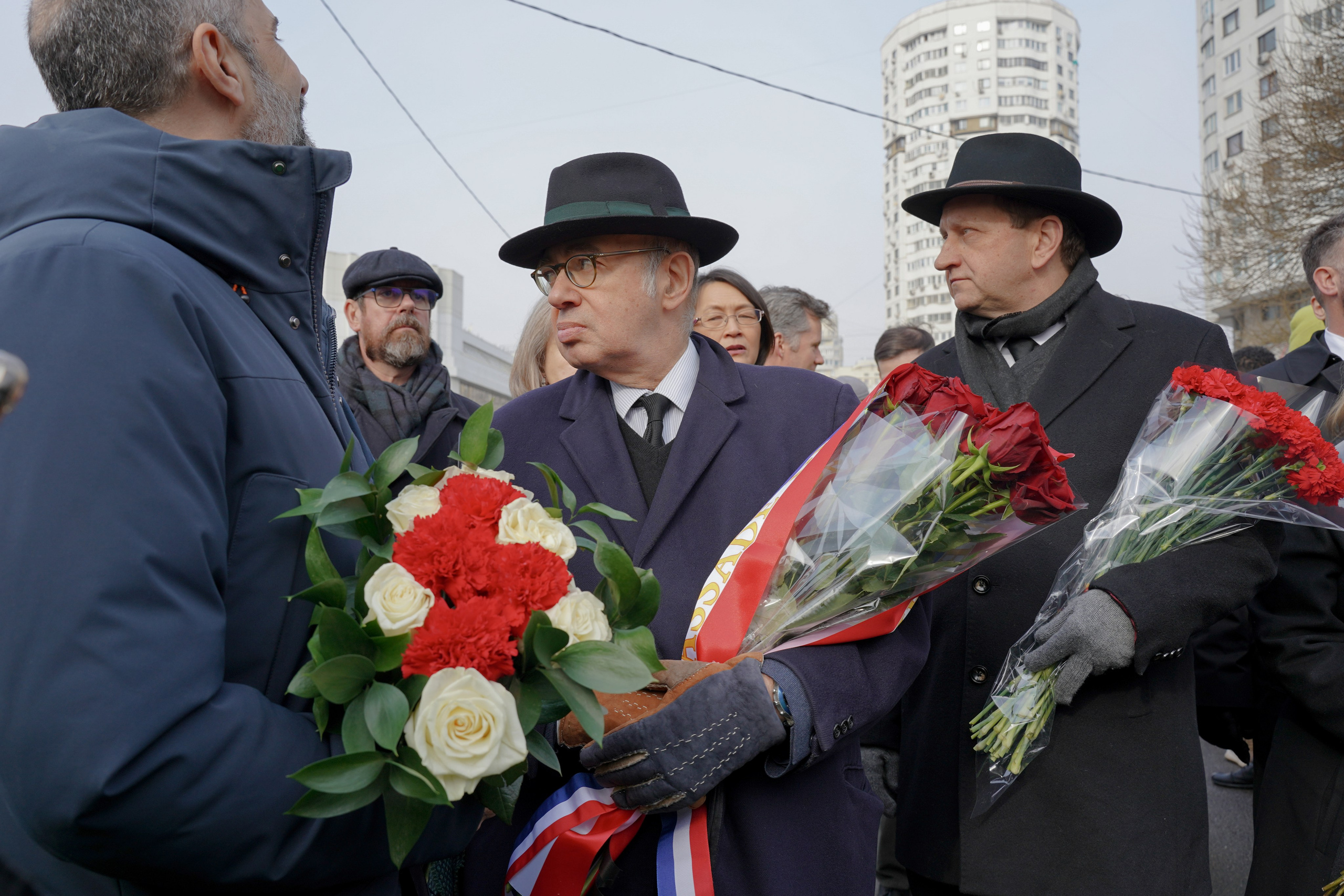 Funeral of Alexei Navalny. Ksenia Maksimova
