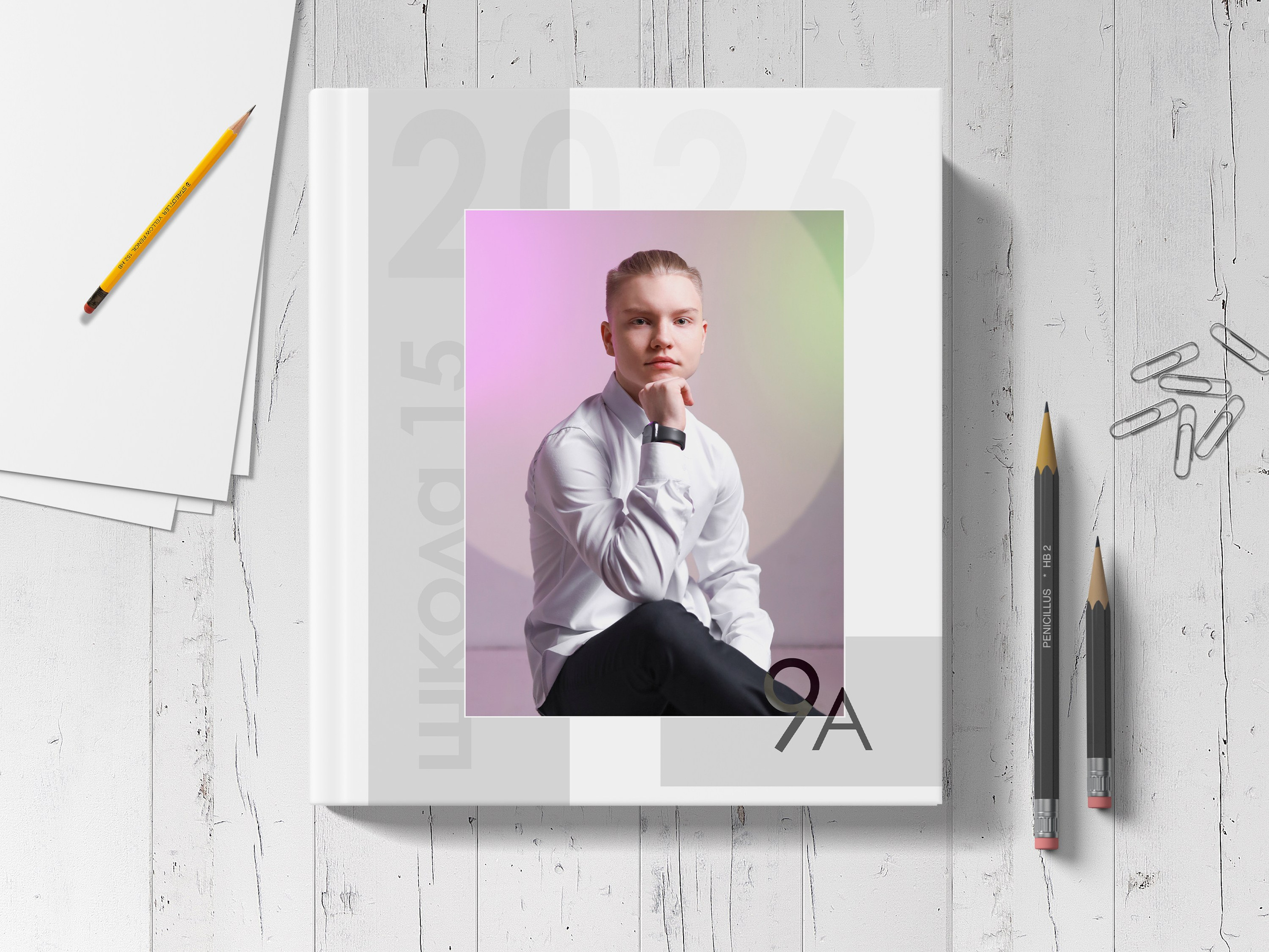 Альбом на окончание школы 9 и 11 класс «Симфония». Выпускные альбомы в Тюмени для школ, садов, вузов спортивных секций