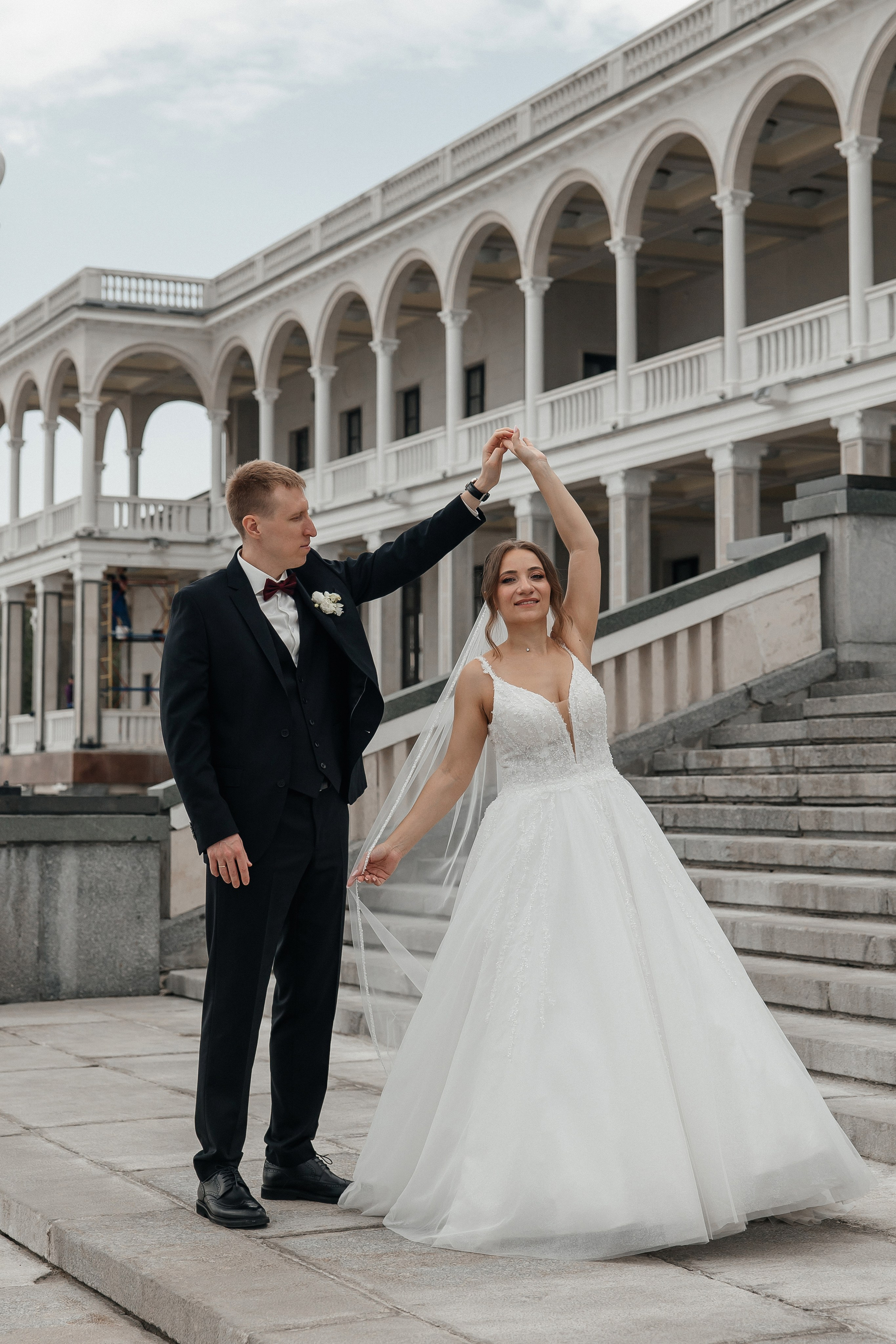 Свадебная прогулка на Северном речном вокзале