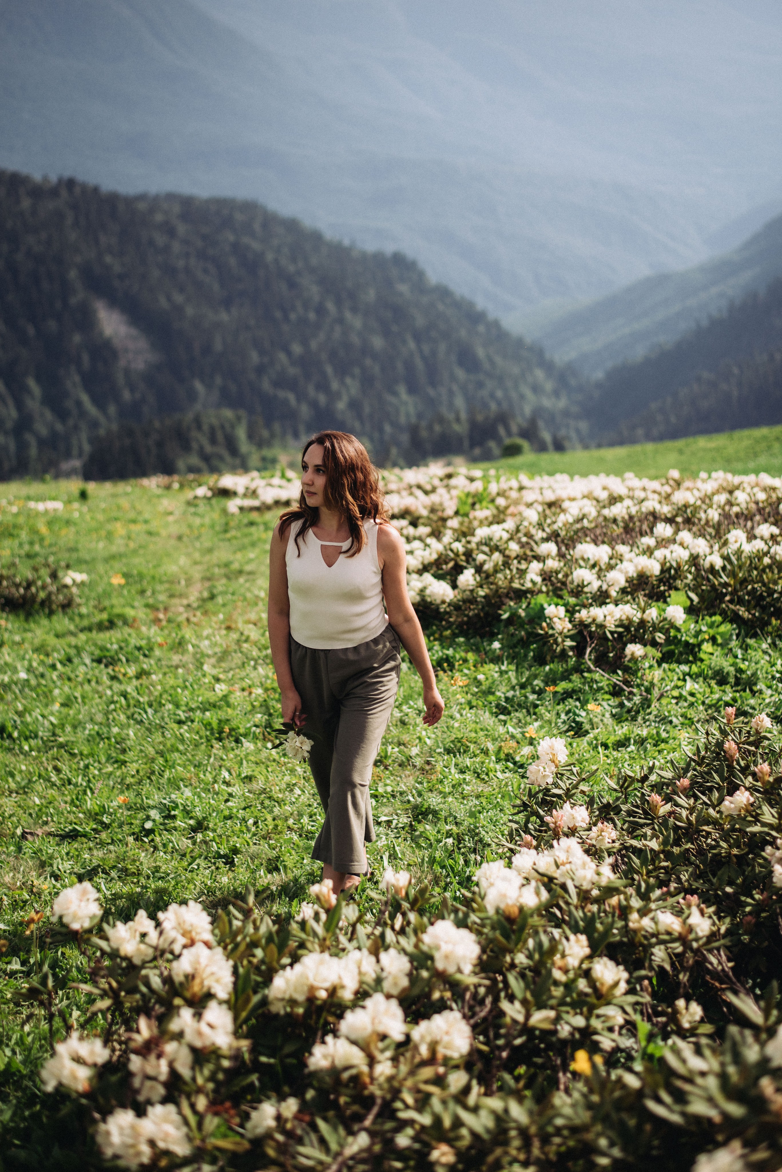 Фотосессия в горах Красной поляны. Фотограф в Сочи — Маргарита Поганова