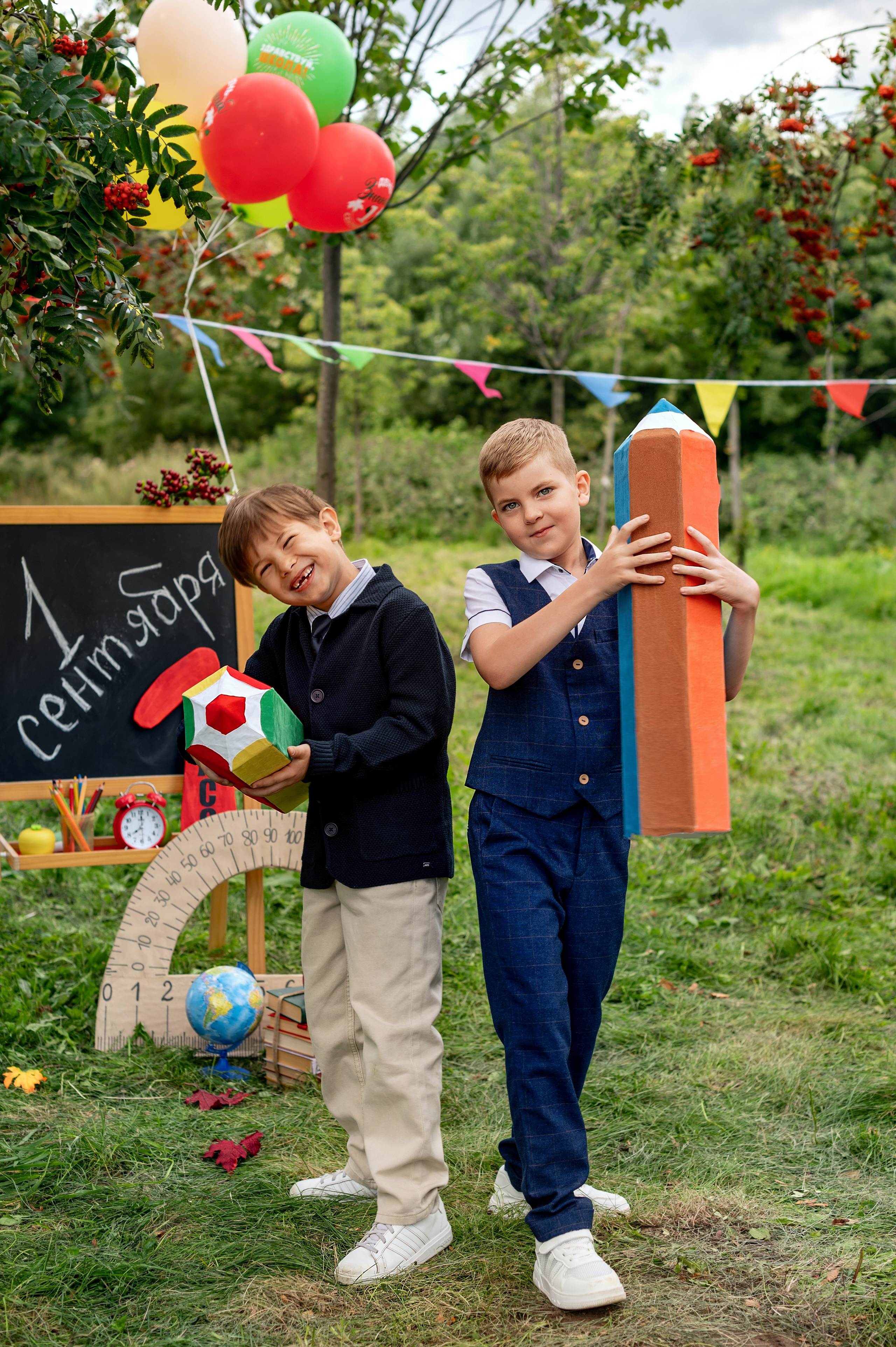 Фотопроект «Я первоклассник». Детский и семейный фотограф г. Москва Оксана Катаджи