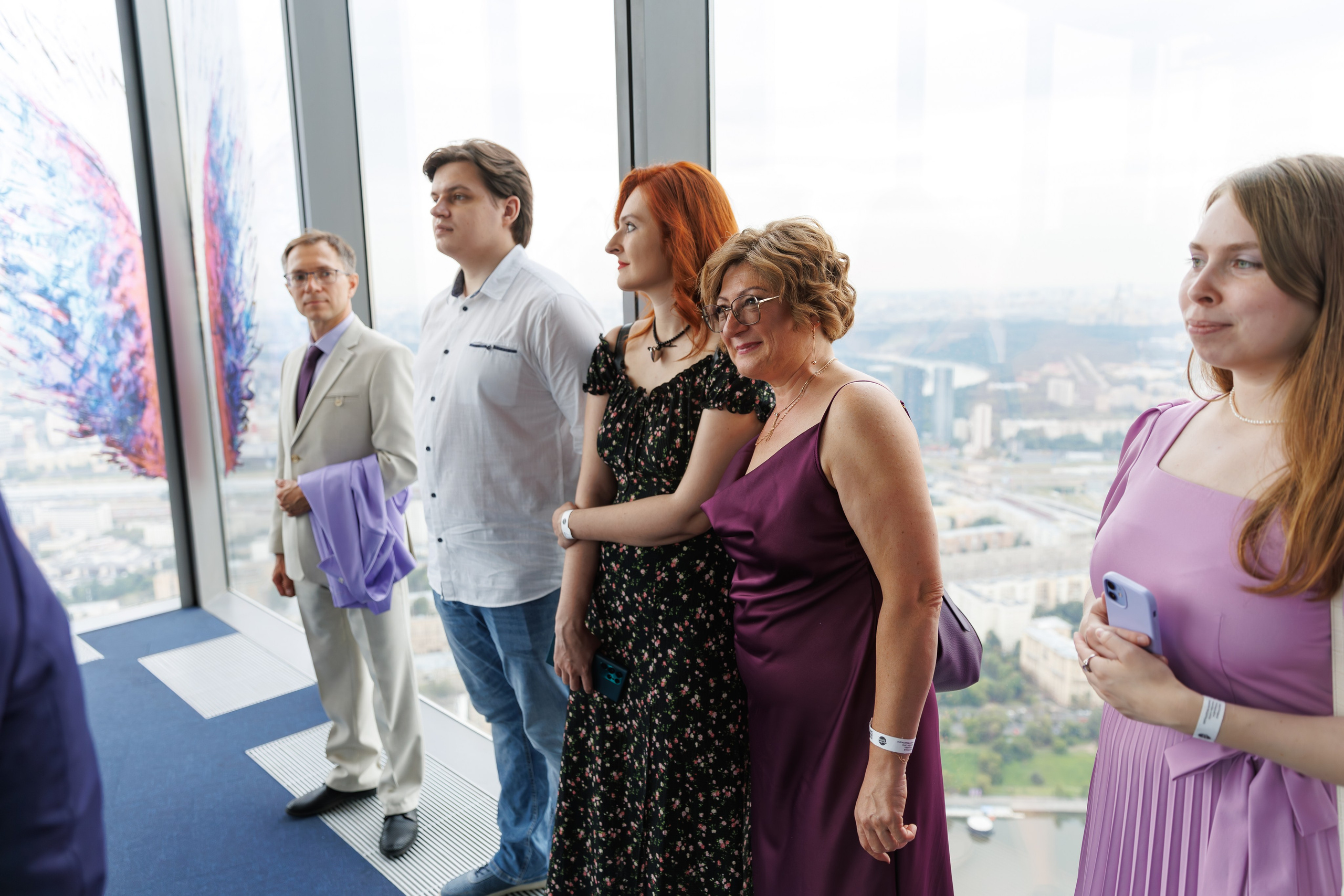 Регистрация брака в Панорама 360 Москва-сити башня Федерация. Свадебный фотограф Москва и МО Сергей Киржаев