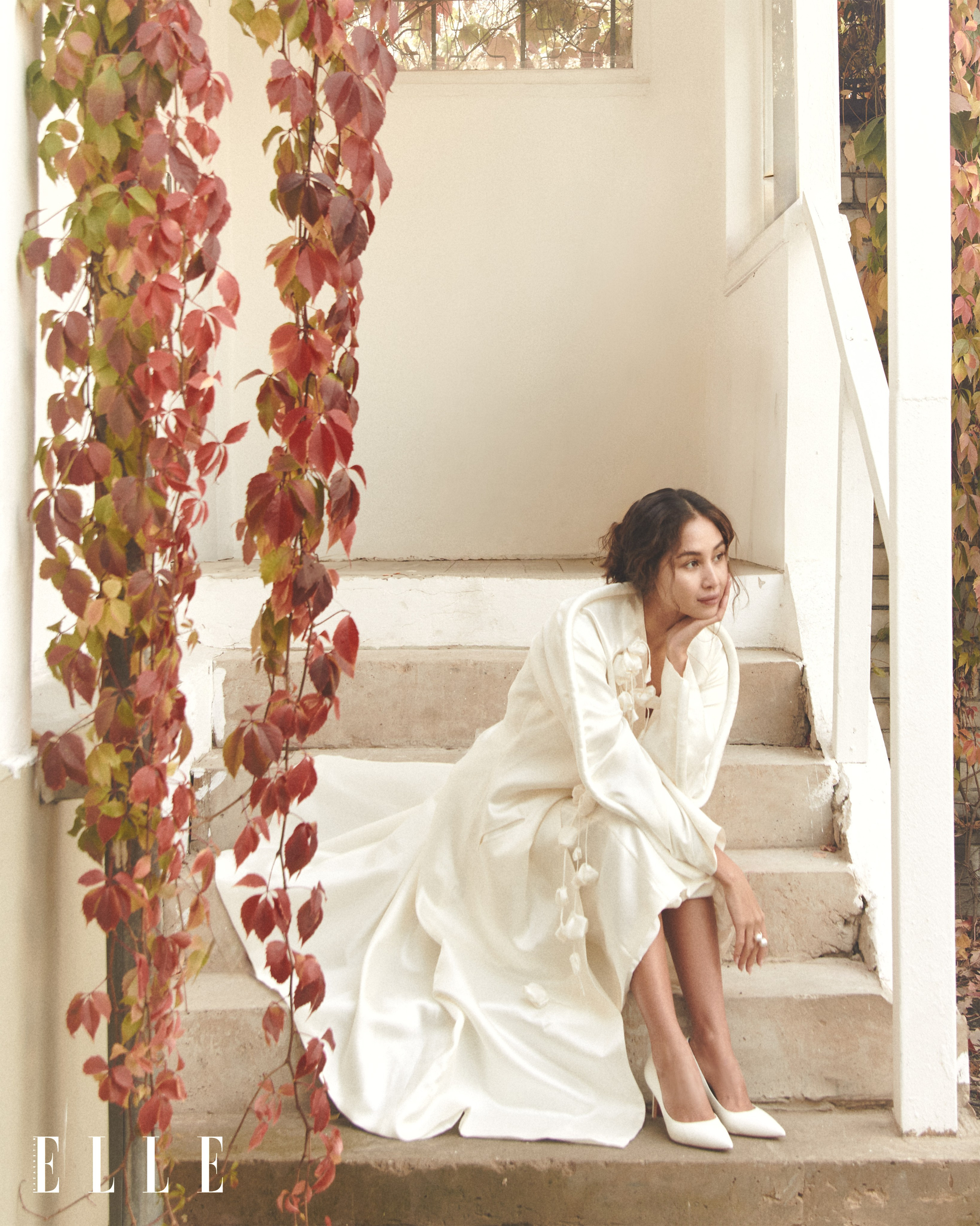 ELLE Kazakhstan. Being A Woman. Chapter 1 with Aisha Adilkhan. Fashion, portrait, personal photographer. Almaty, KZ