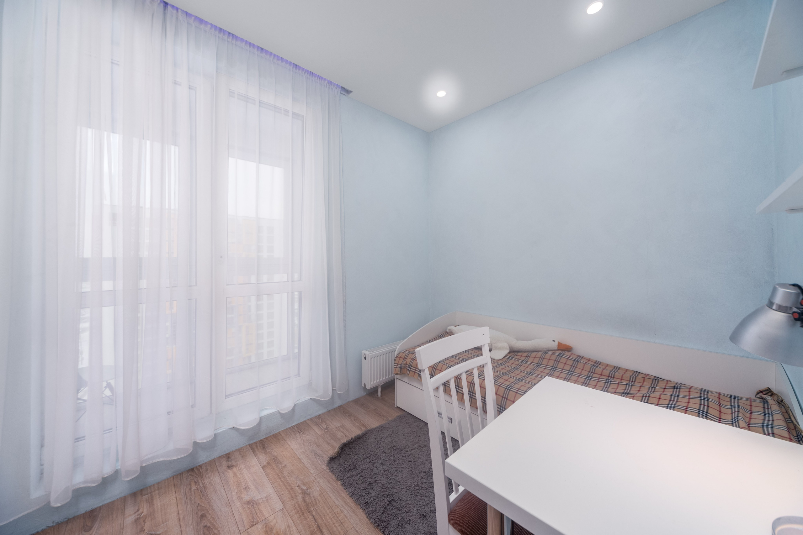 Интерьер детской спальни в пентхаусе в ЖК Минск Мир