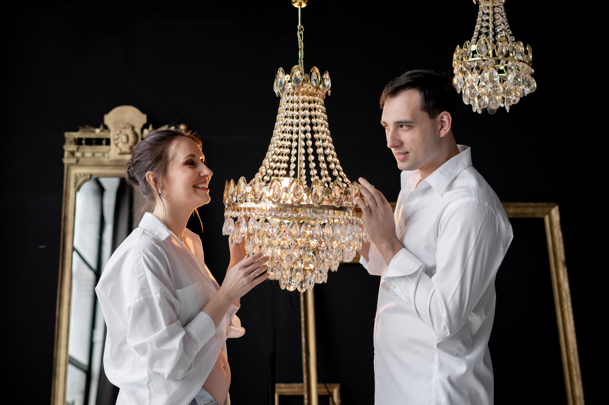 Беременность в красках и необычное гендер-пати. Портретный, семейный и свадебный фотограф в Санкт-Петербурге и в Пушкине Ширяев Денис