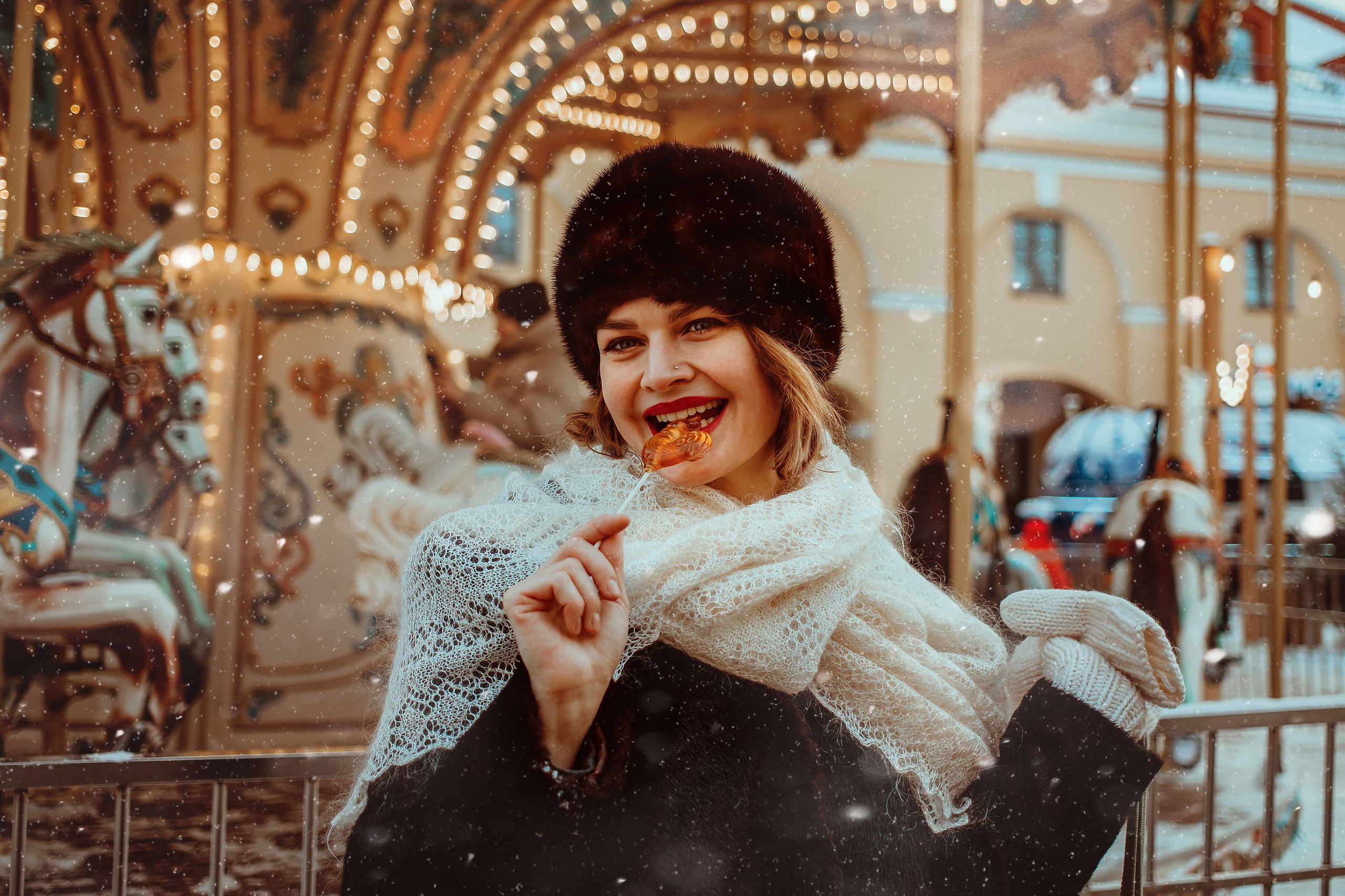 Новогодняя фотосессия Никольские ряды