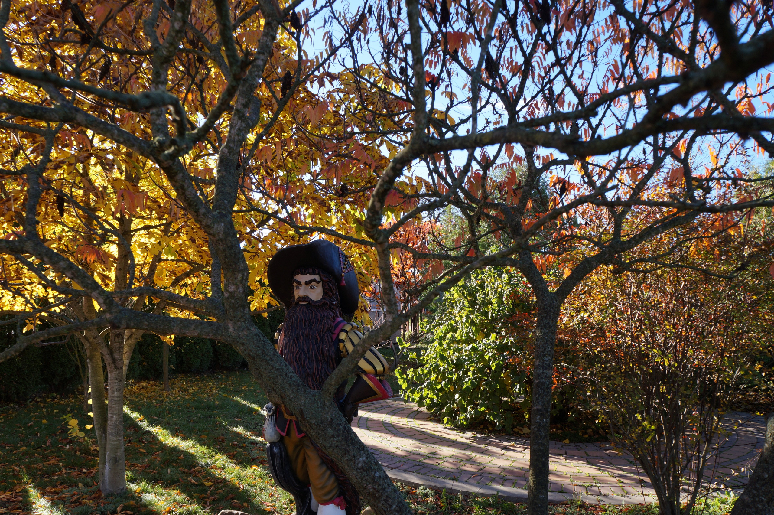 Парковая зона на термах как в сказке