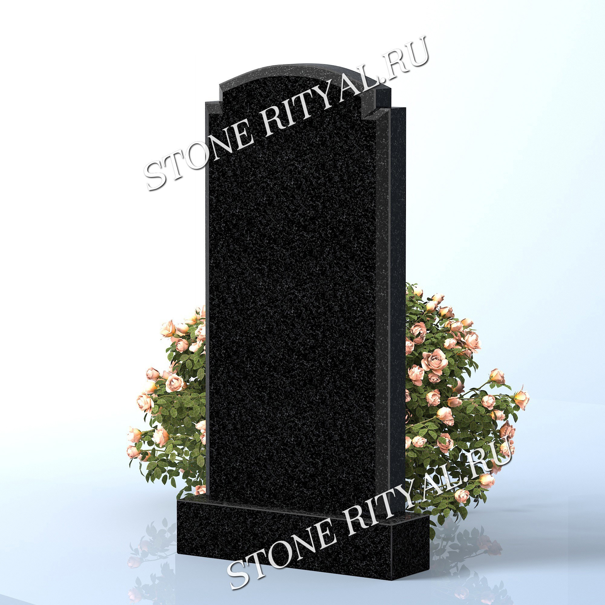 Вертикальные памятники прямые. Изготовление и установка памятников в Москве и МО