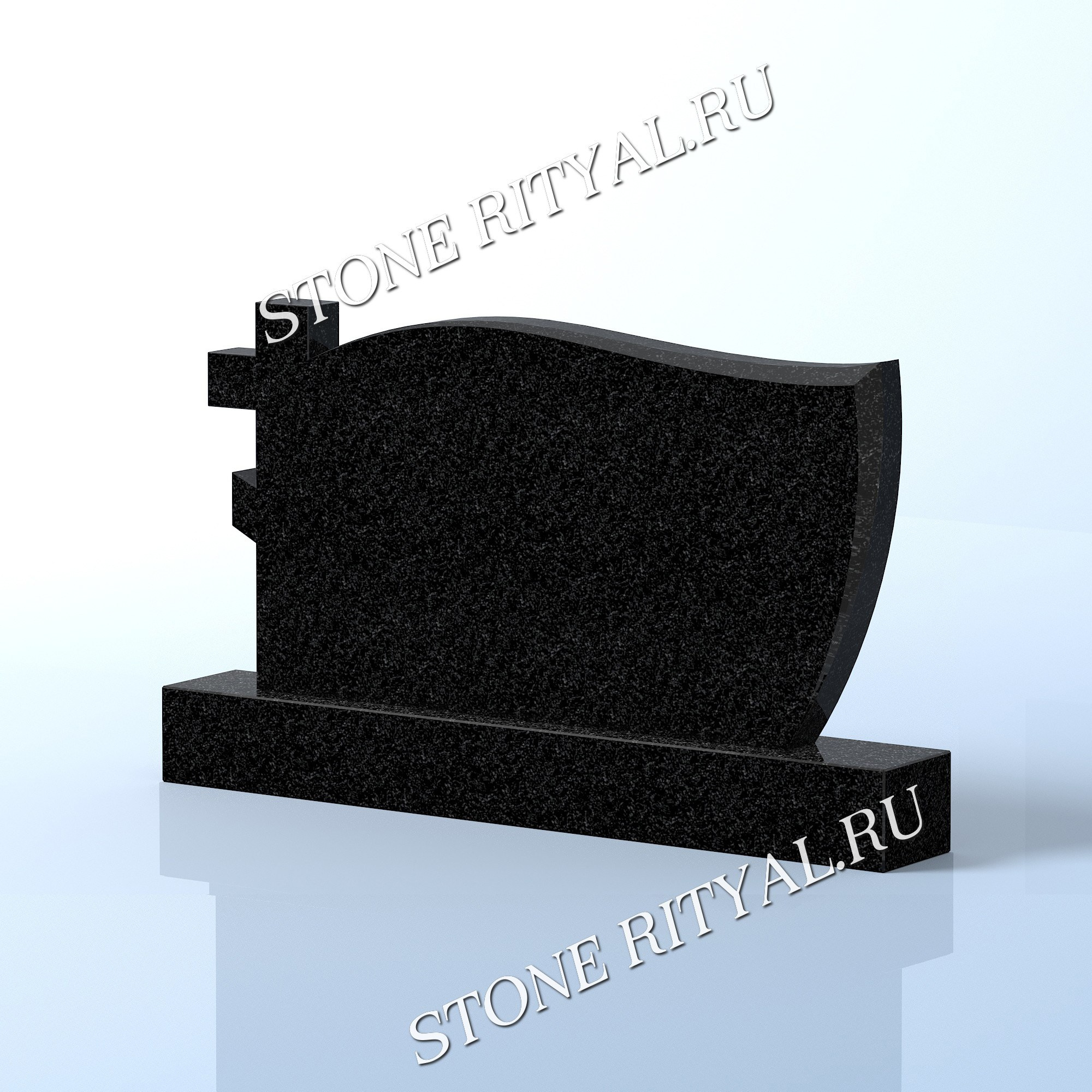 Горизонтальные памятники. Изготовление и установка памятников в Москве и МО