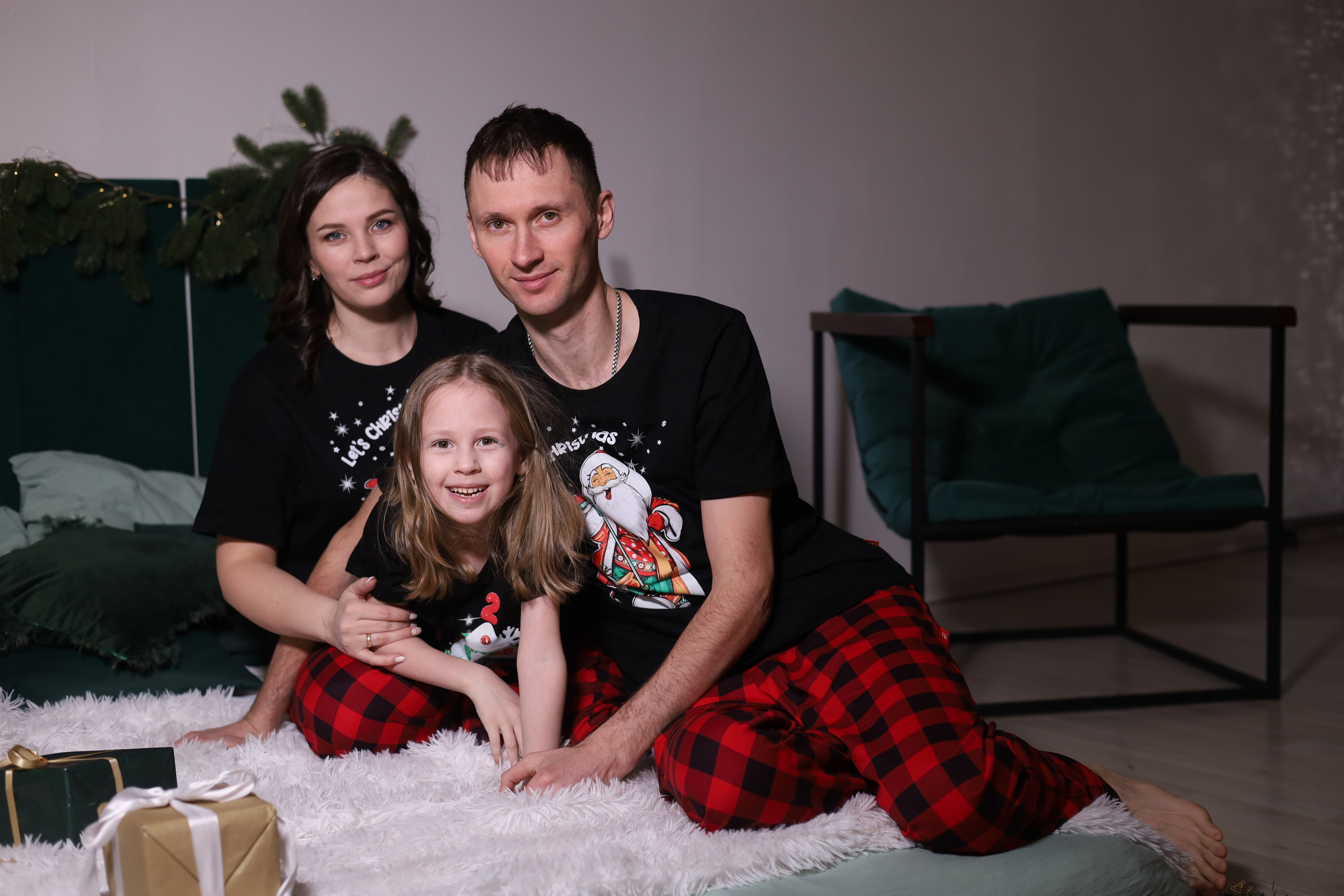 Семейный новый год Эля. Фотограф в Красноярске Никитина Мария