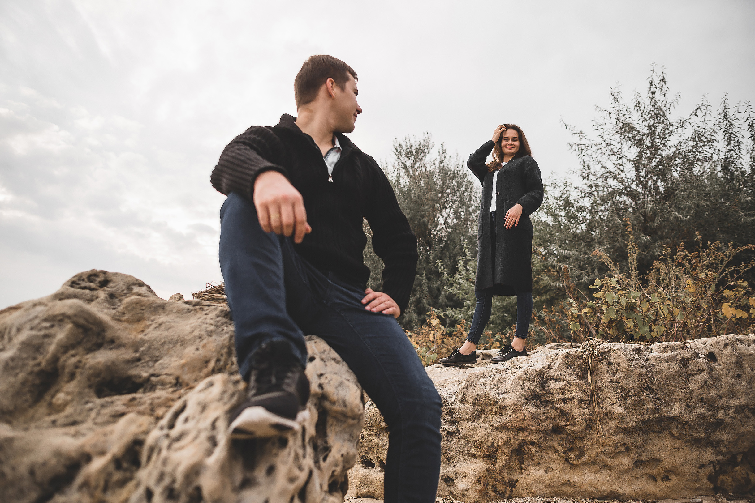 Предсвадебная прогулка Александра и Анастасии. Свадебный и семейный фотограф Владимир Карамышев