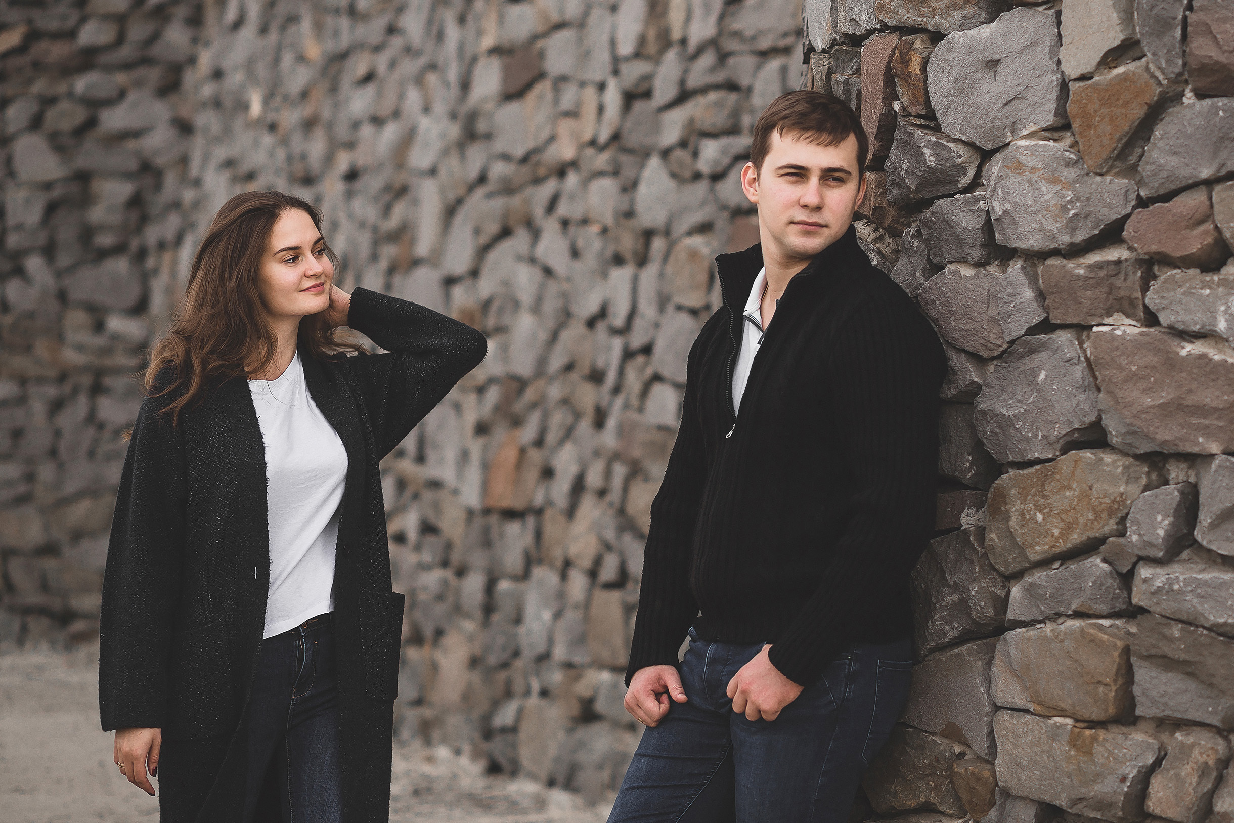 Предсвадебная прогулка Александра и Анастасии. Свадебный и семейный фотограф Владимир Карамышев