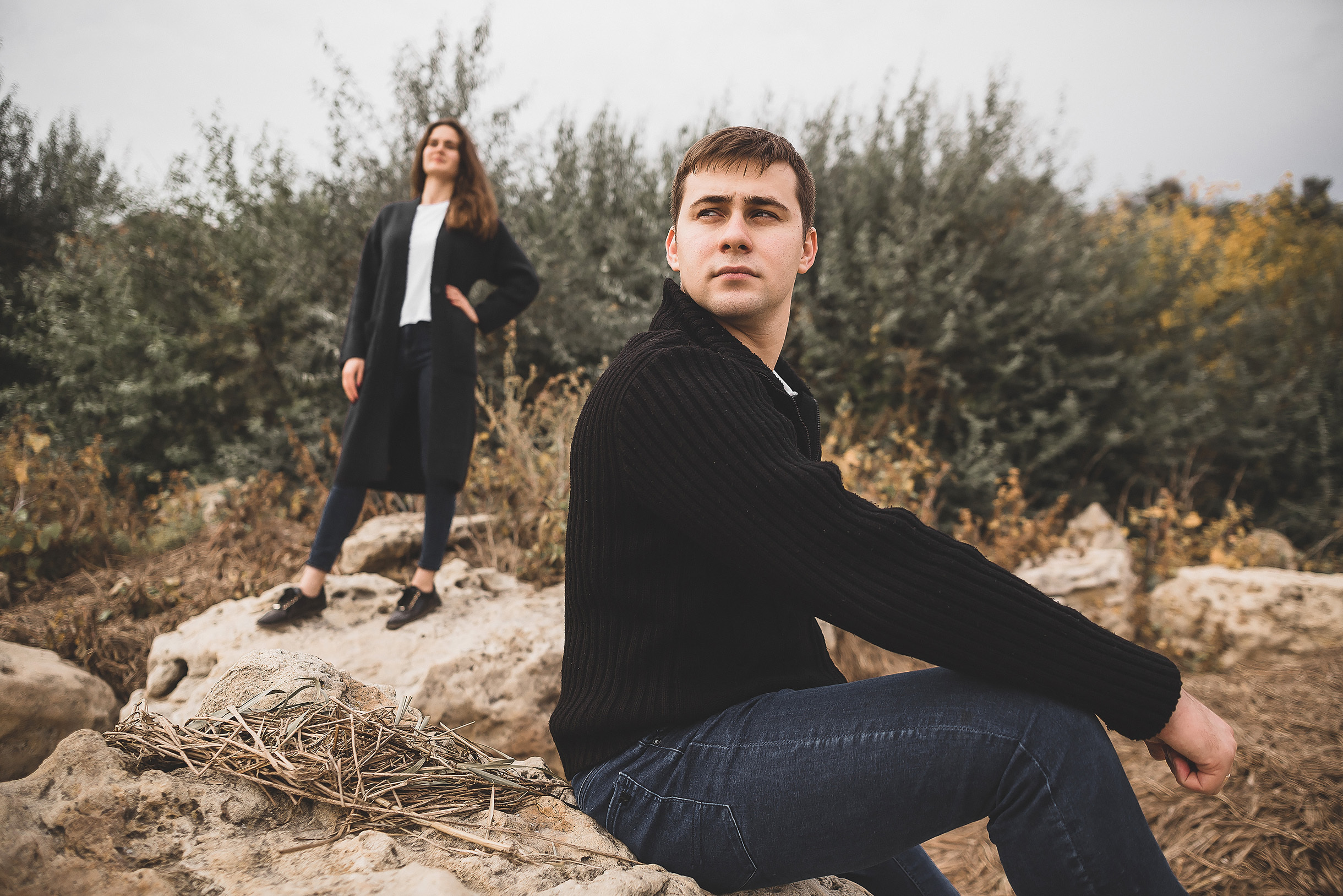 Предсвадебная прогулка Александра и Анастасии. Свадебный и семейный фотограф Владимир Карамышев