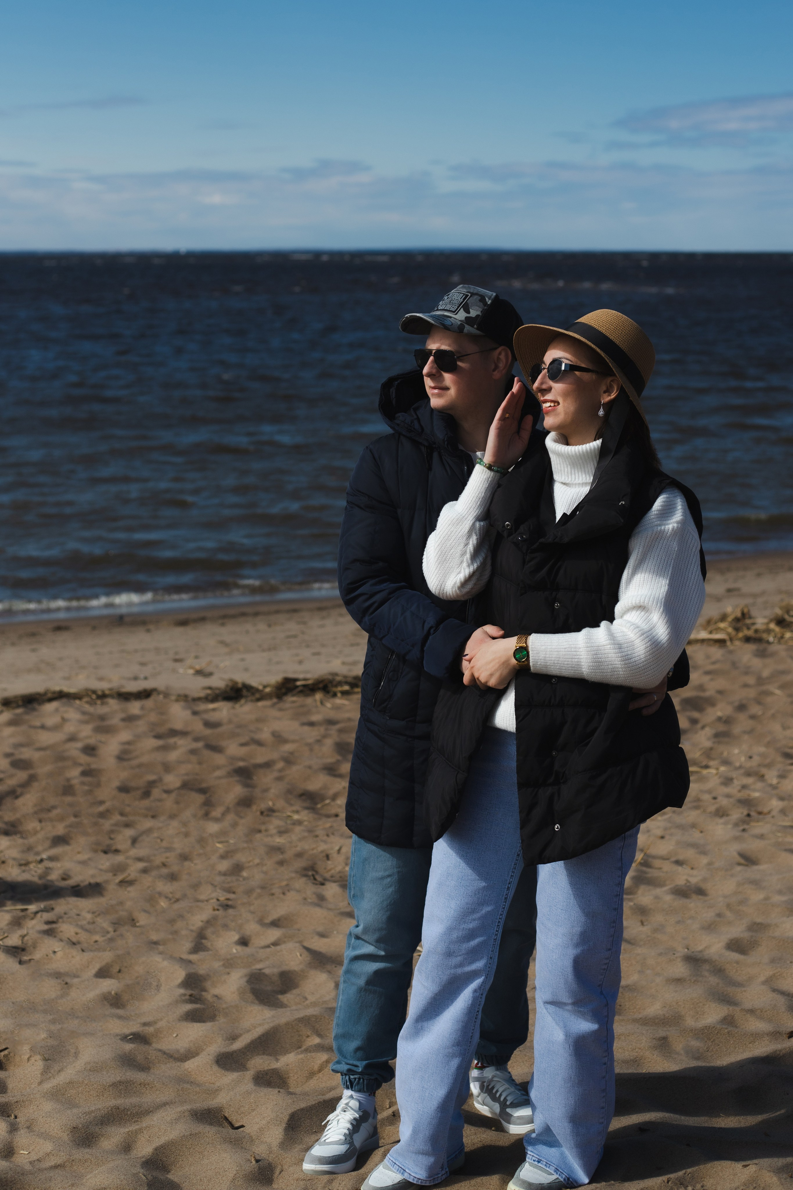 Прогулка на заливе с Таней и ее семьей. Портретный Фотограф в Санкт-Петербурге Кира Орехова