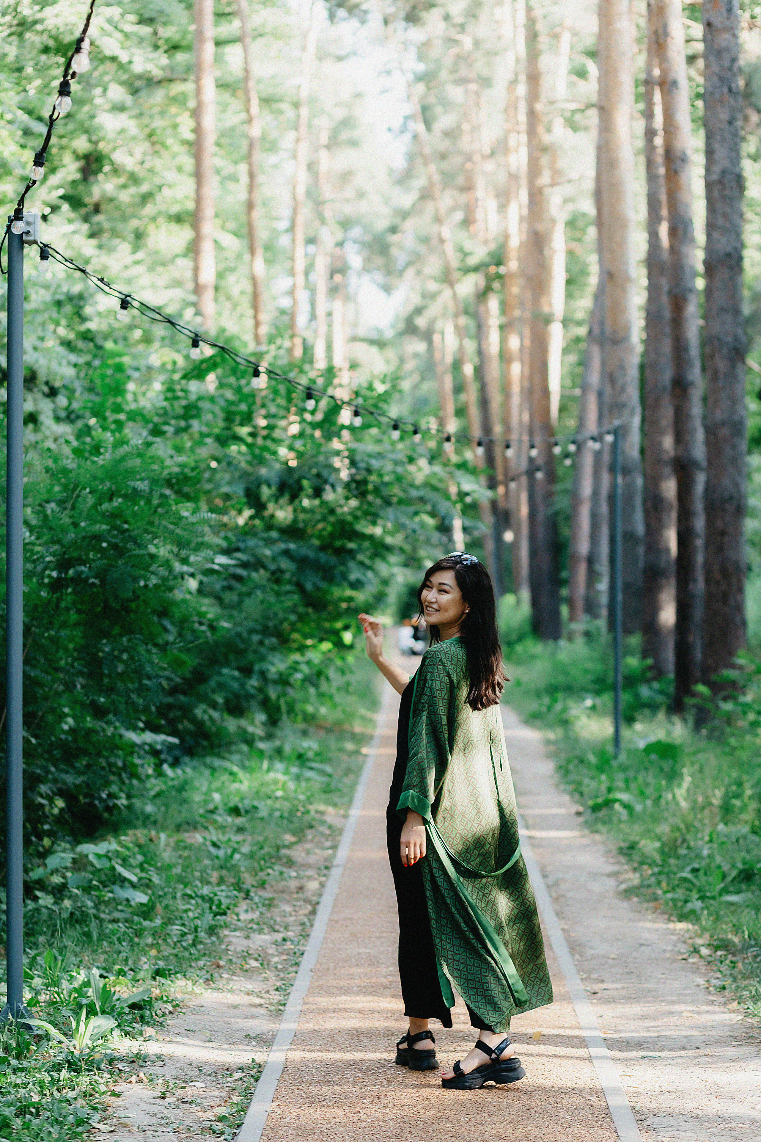 Фотосессия Гульбану в Ботаническом саду. Свадебный, семейный и портретный фотограф в Алматы, Костанай