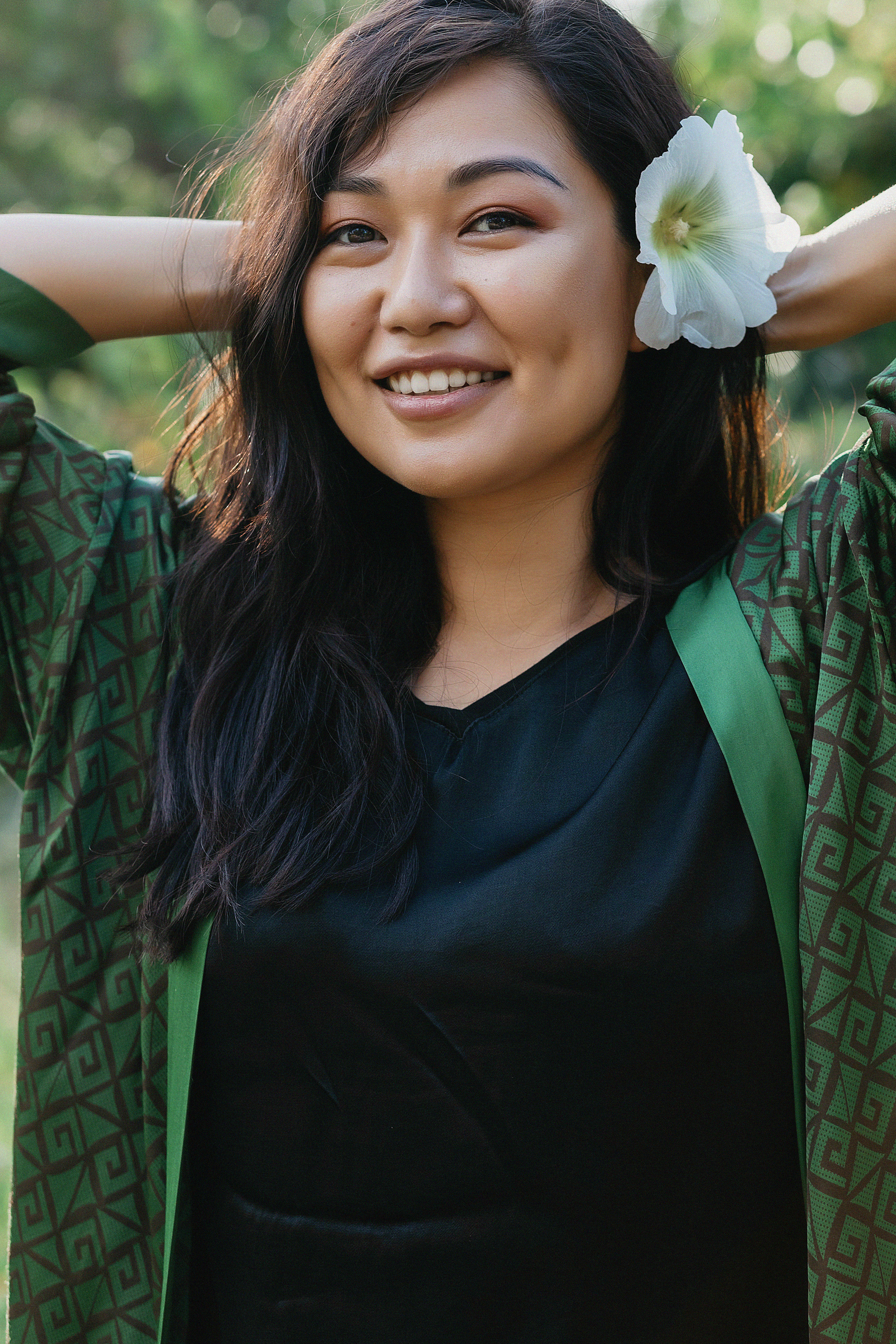 Фотосессия Гульбану в Ботаническом саду. Свадебный, семейный и портретный фотограф в Алматы, Костанай