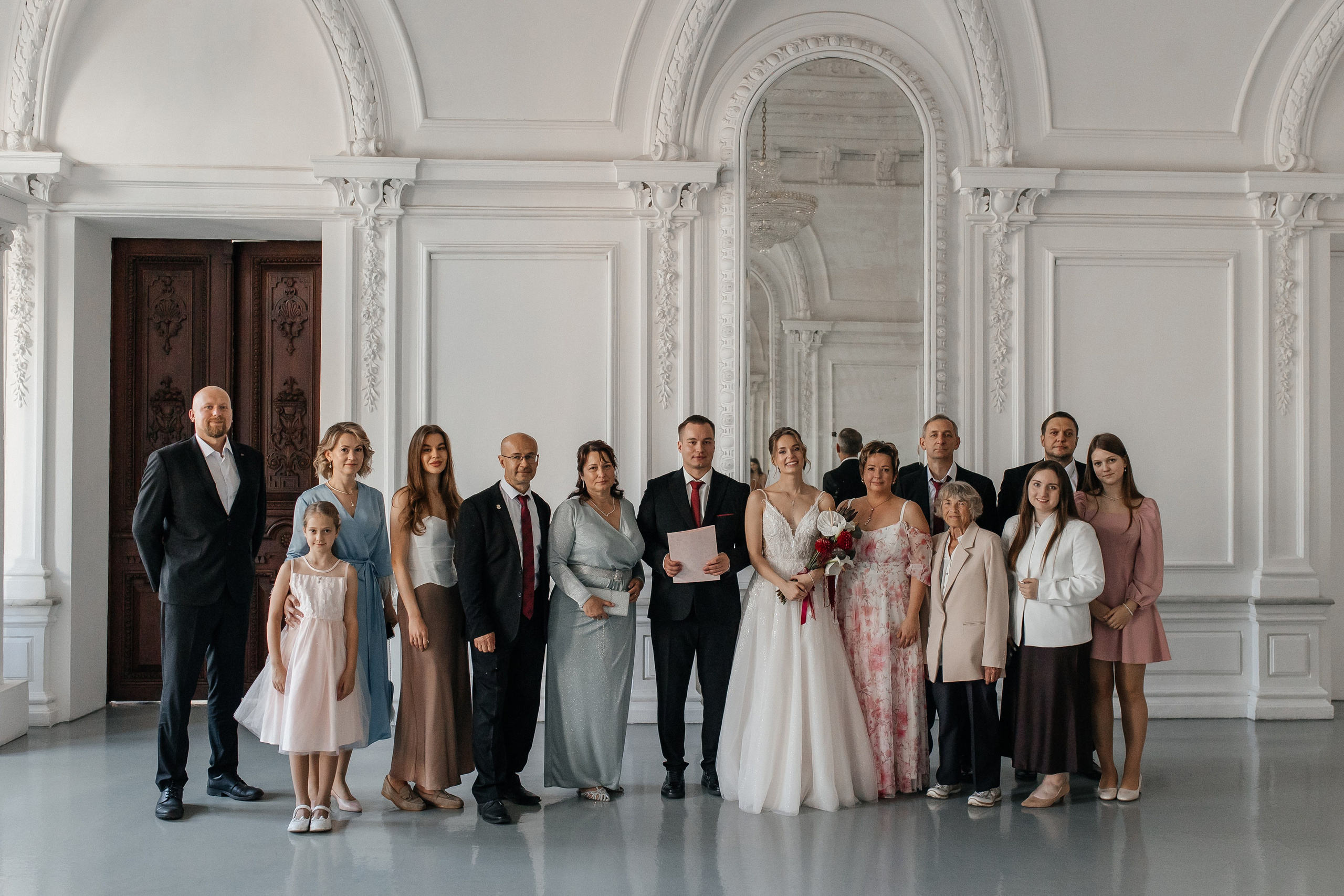 Регистрация брака в Особняке Спиридонова. Свадебный фотограф в Москве Дарья Олендарёва