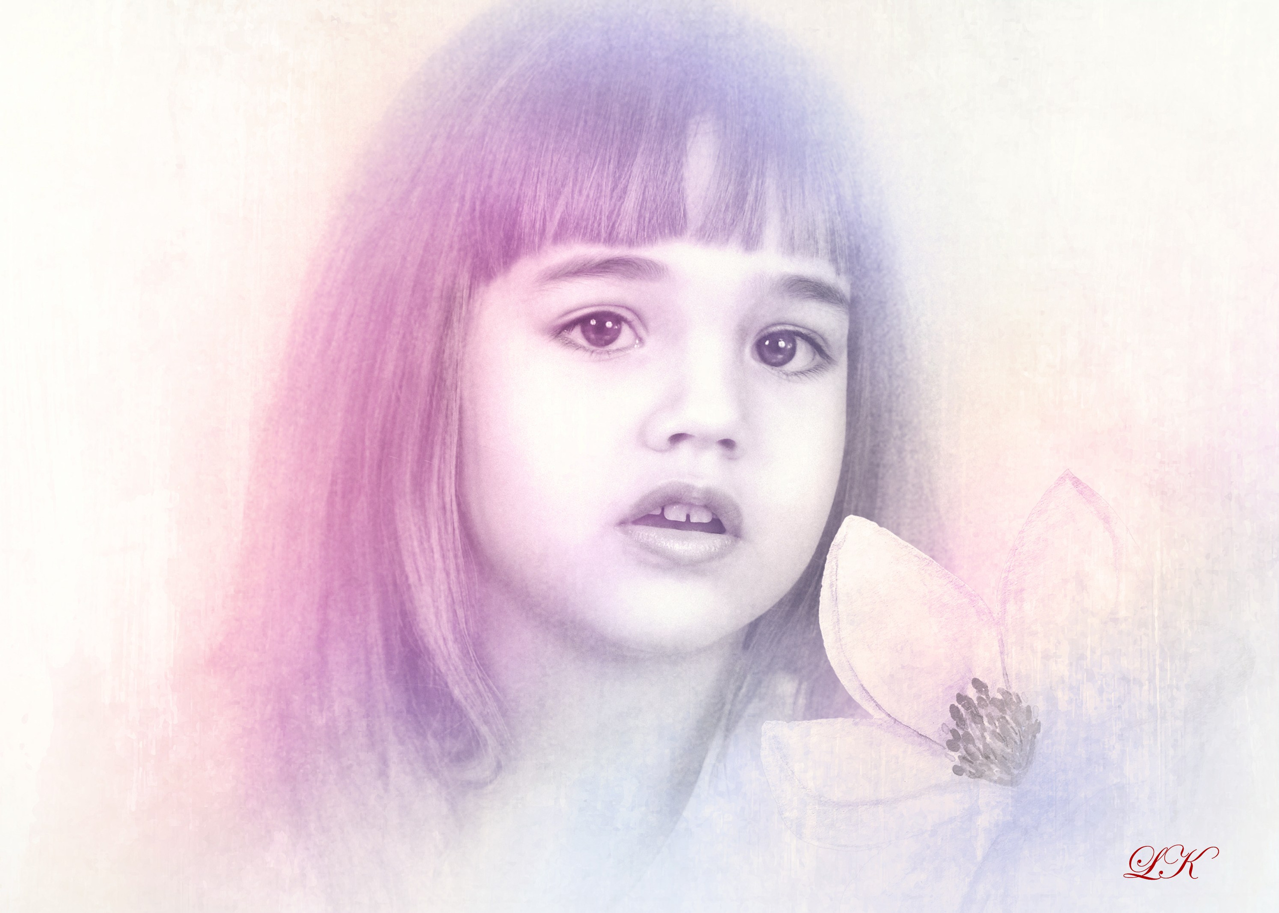 Тающий портрет