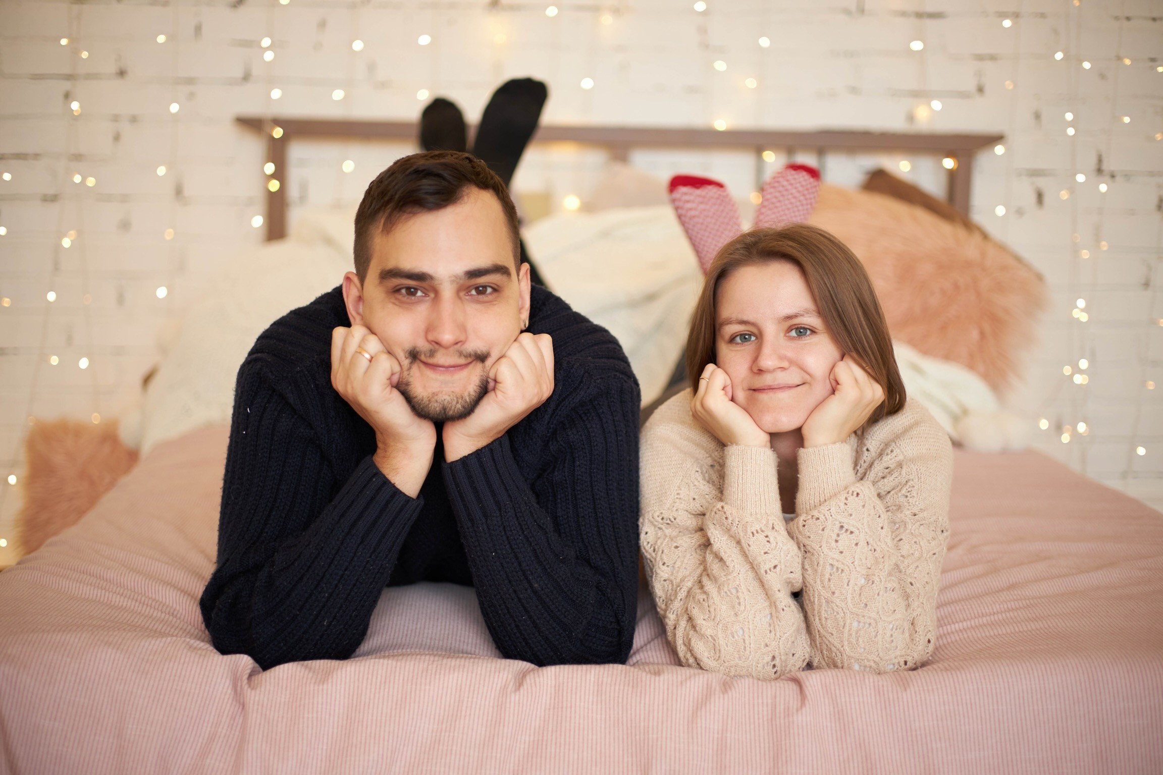 Новогодняя Love Story Марины и Константина. Профессиональный фотограф Максим Романов в городе Хабаровске