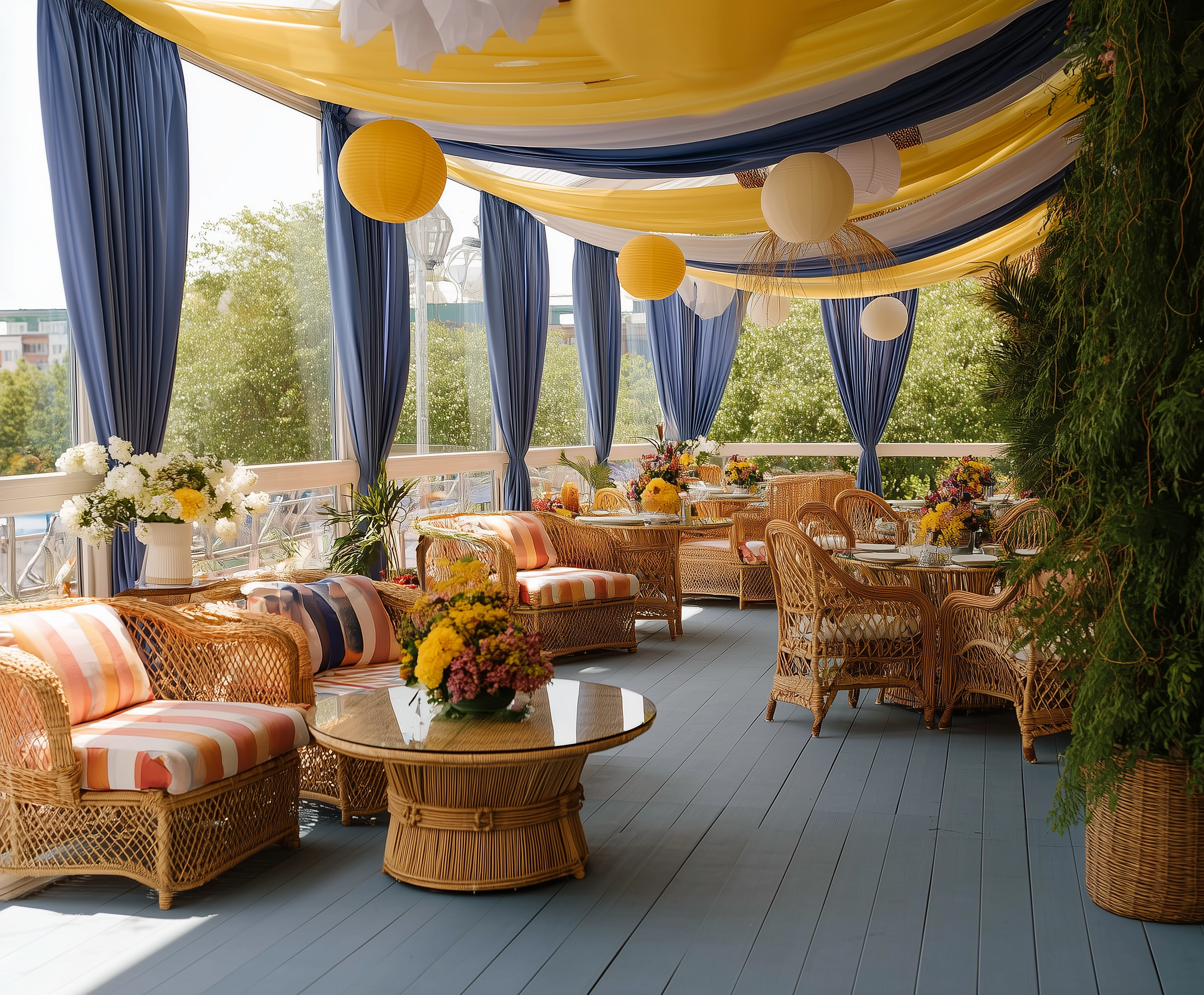 Разработка концепции декора для ресторана Tutto Bene для Шакировой Юлии. Главная