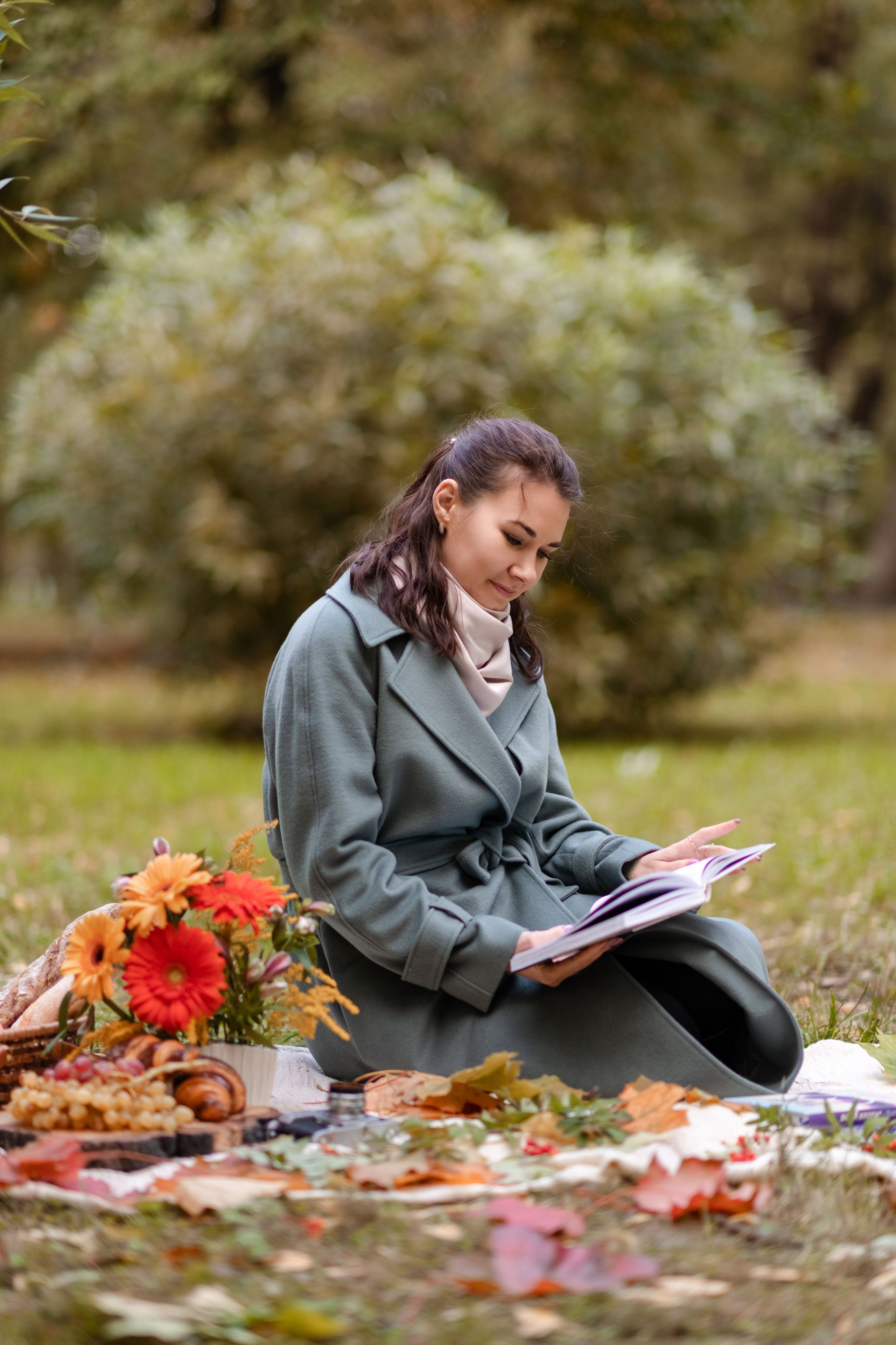 Осенняя Фотосессия в Таврическом саду для Алины. Свадебный и семейный фотограф в Санкт-Петербурге Олеся Еремеева