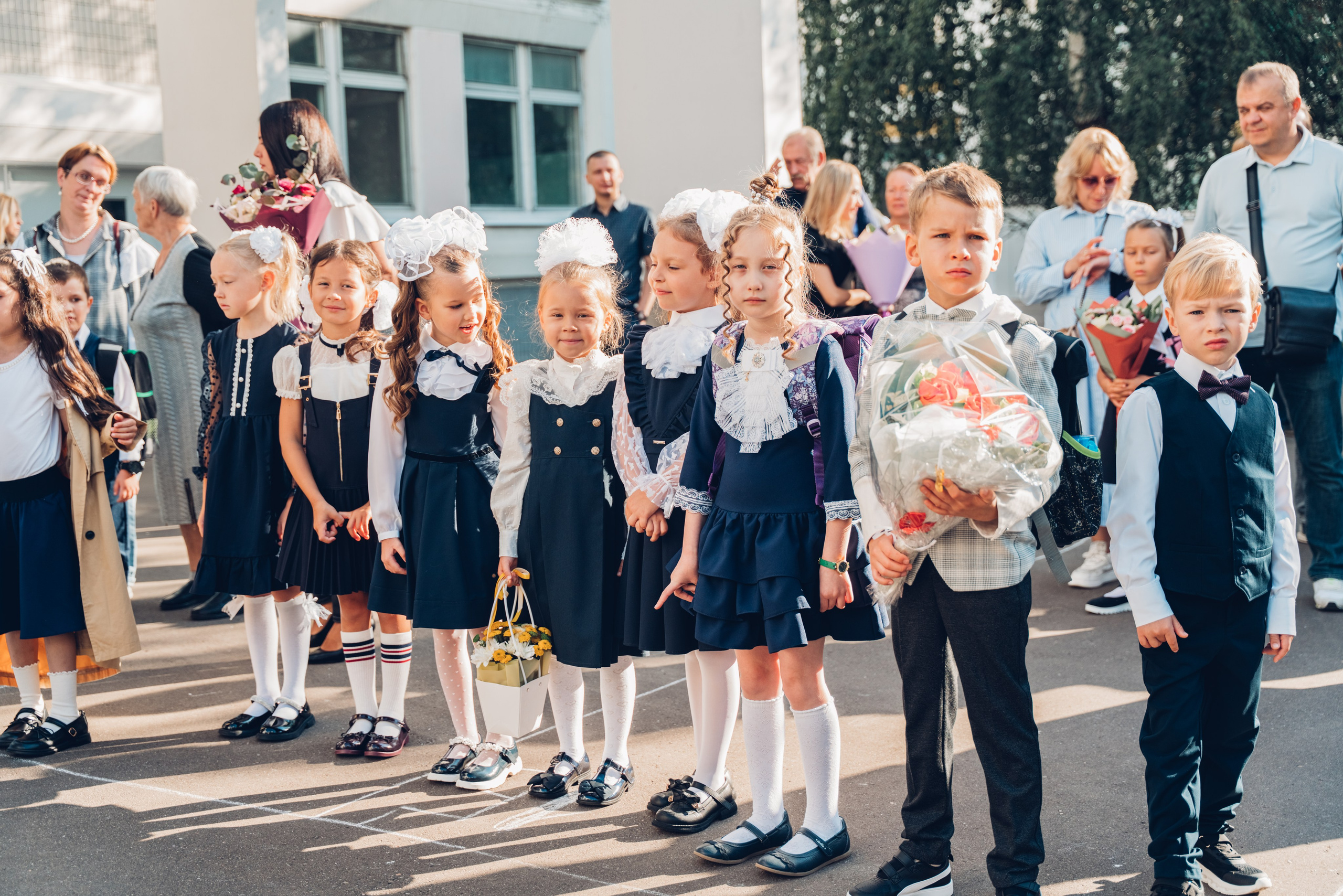 Линейка. Профессиональный детский и семейный фотограф в Москве Диля Грошева