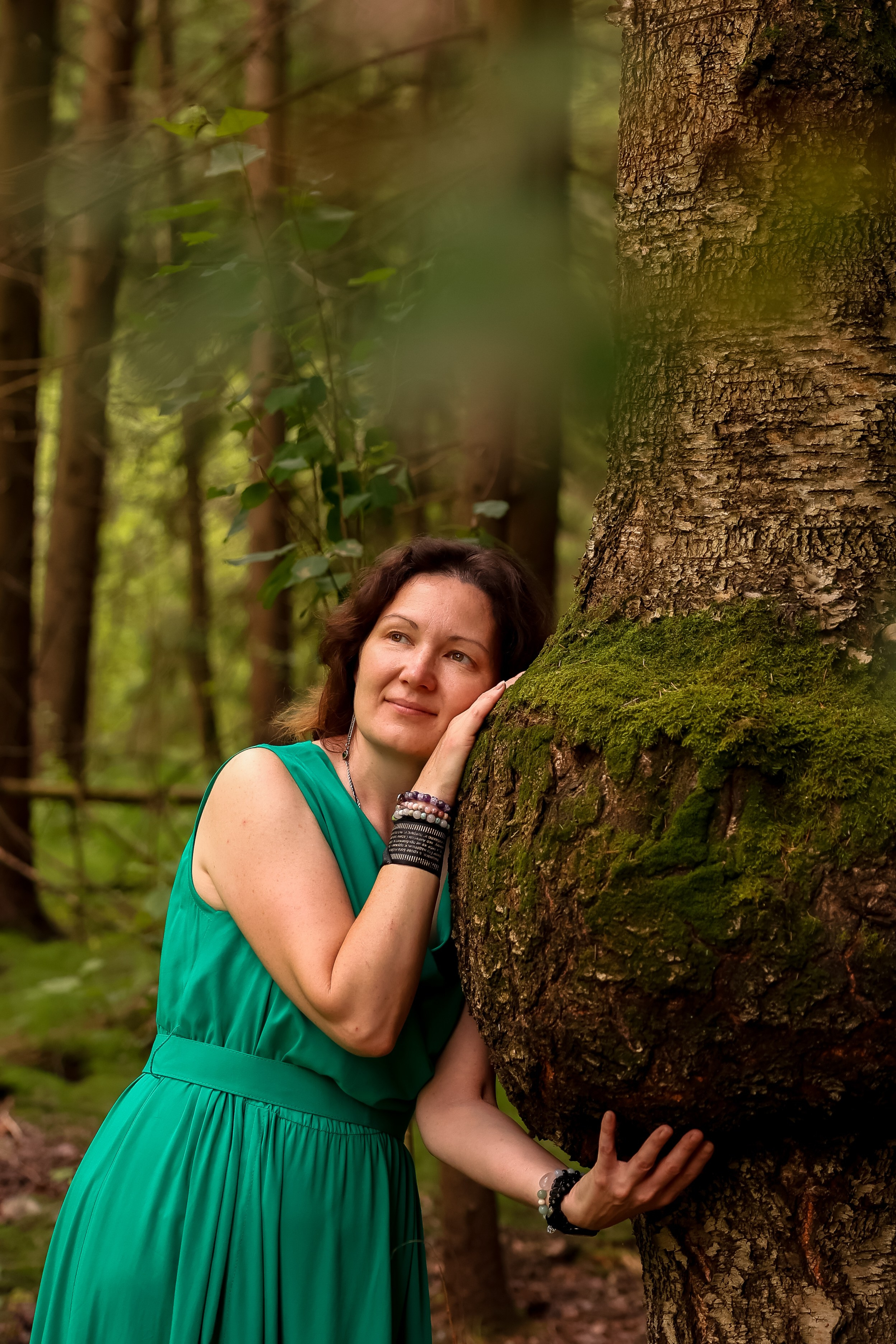 Ольга в лесу. Дарья Бухреева — фотограф, видеограф и фототерапевт. Москва и мир