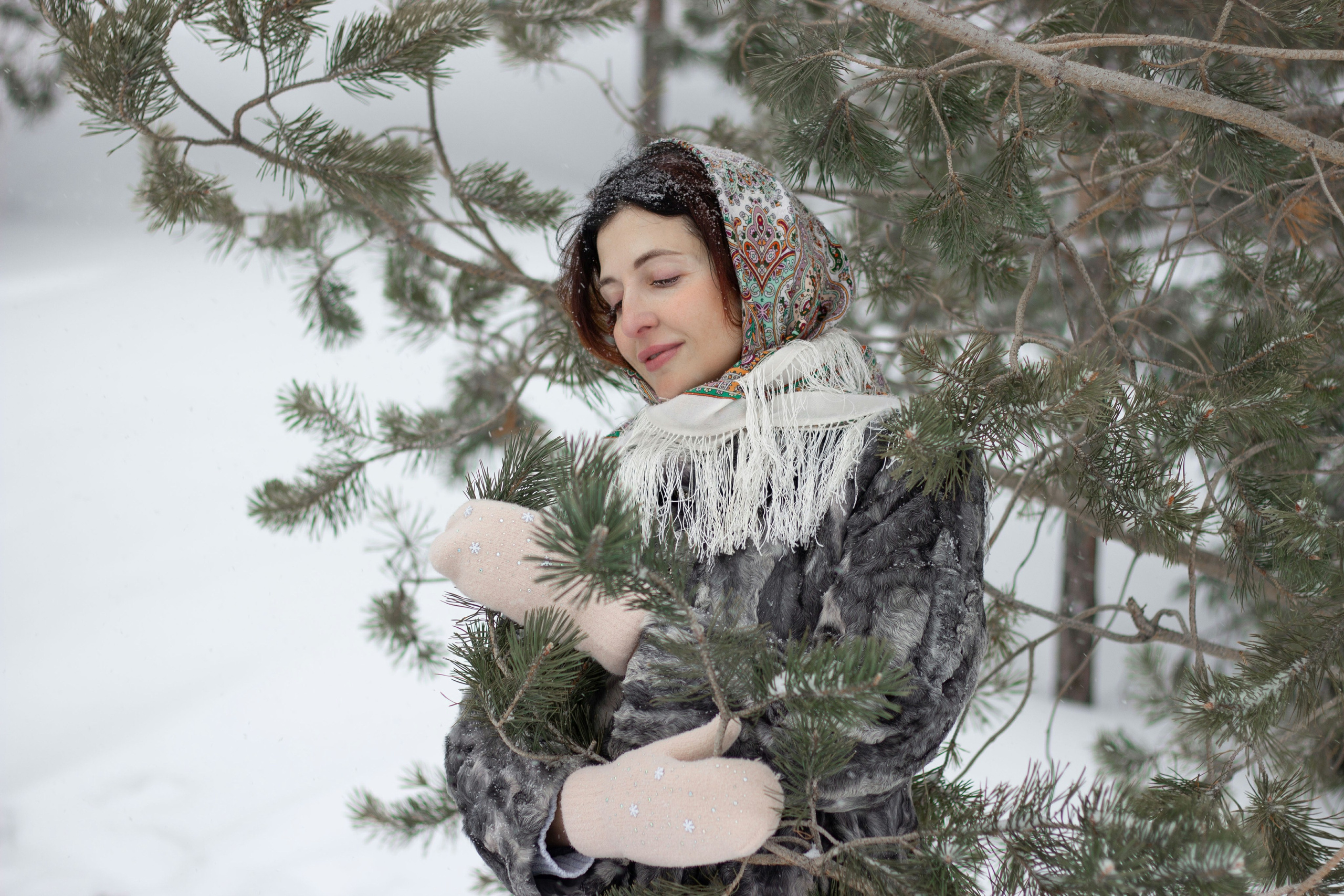 Съемка в стиле Russian girl. Детский и семейный фотограф в Уфе Зинаида Вольштейн