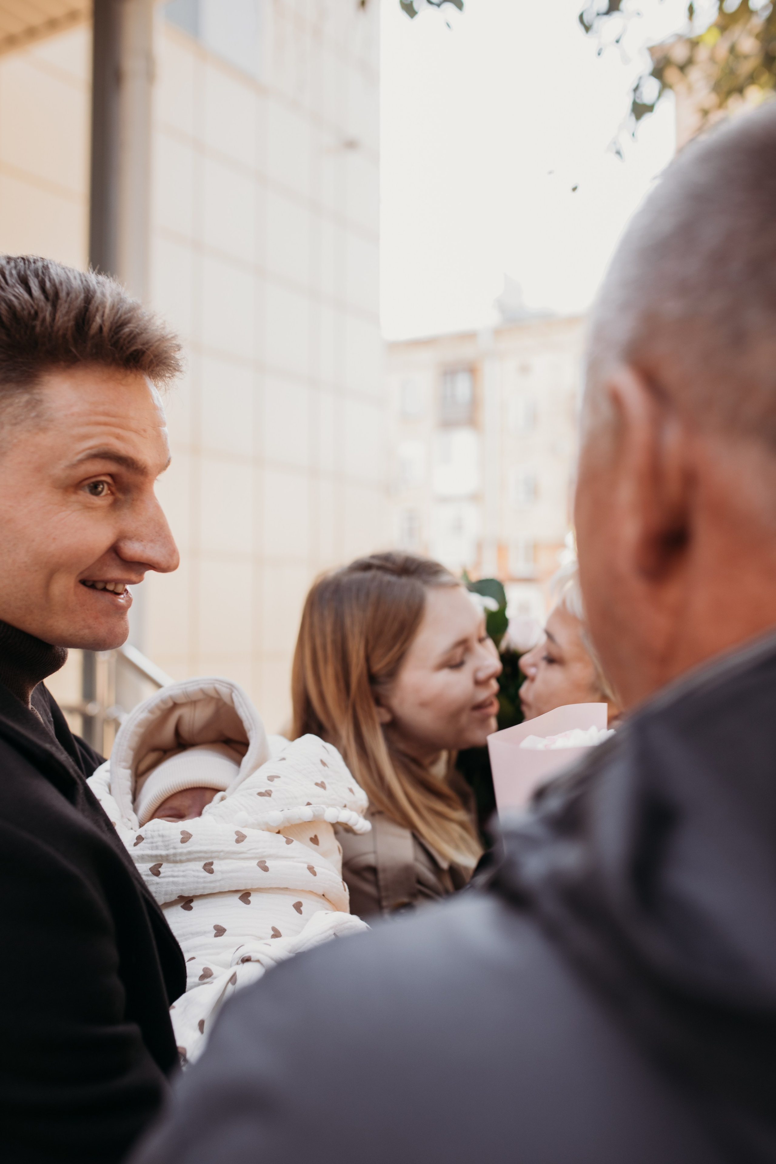 Фотосъемка выписки. Фотограф новорожденных в г. Барнаул Ренпенинг Катерина