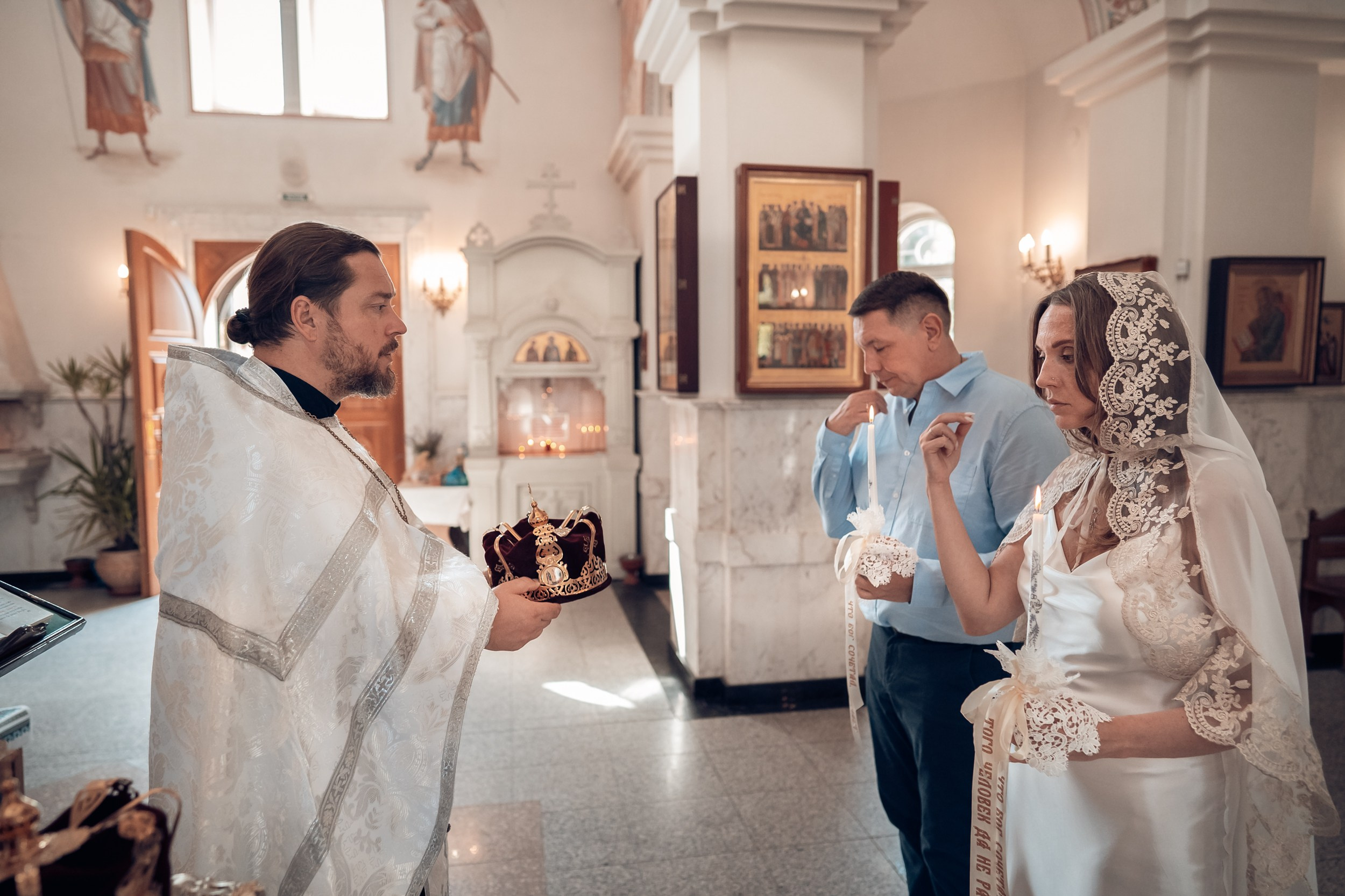 Венчание в храме Вознесения Господне г. Севастополь. Церковный фотограф Севастополь