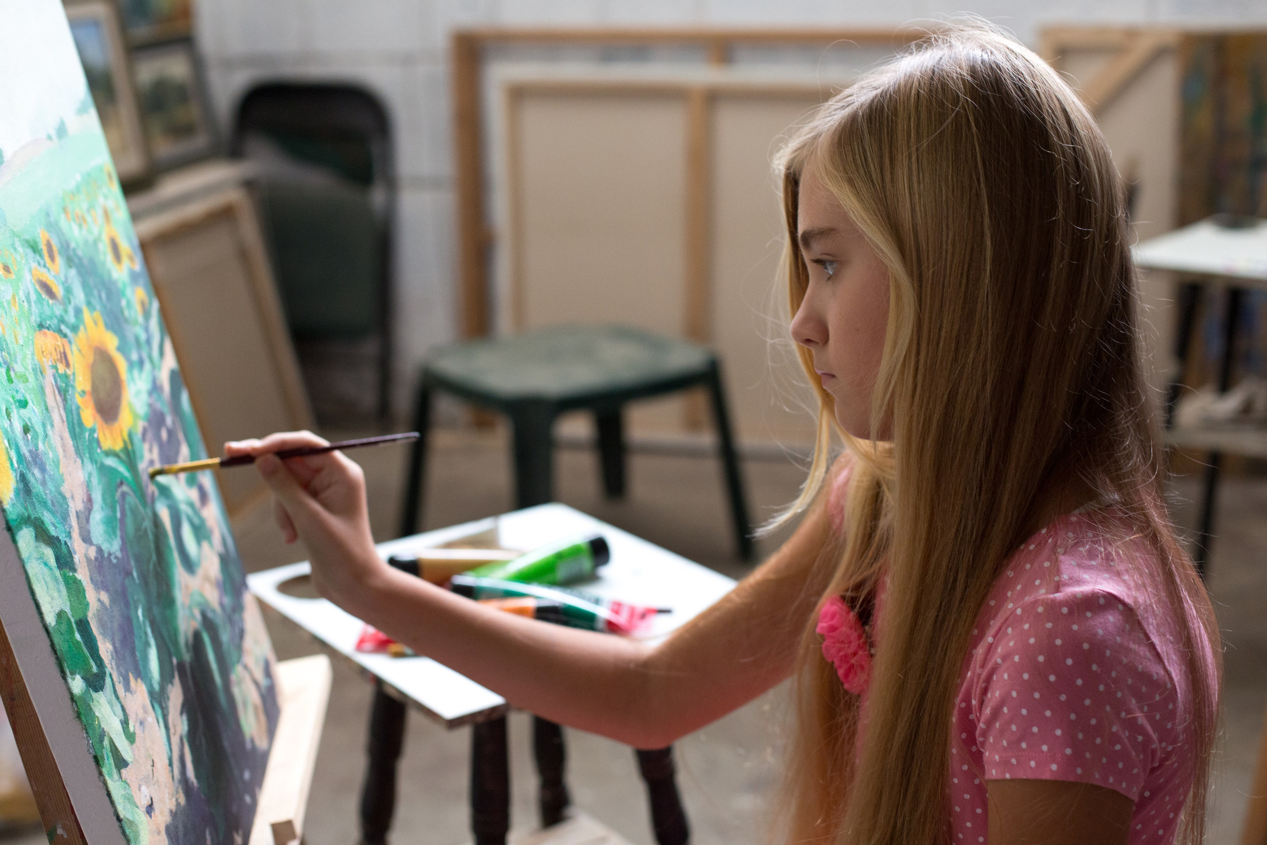 Copies of paintings. Artist Margarita Gusak