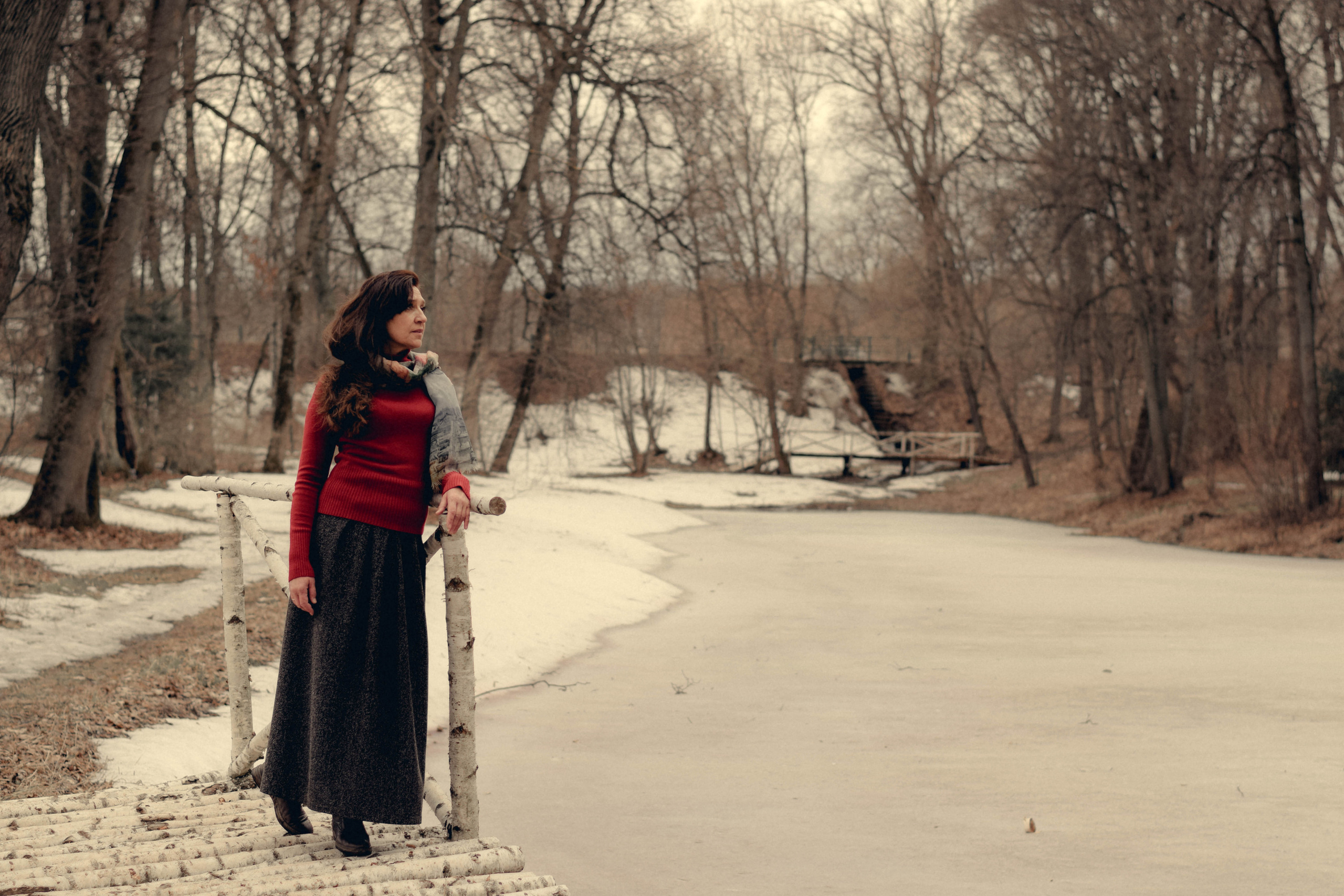 Ранняя весна. Фотосессия для Ольги в Ясной Поляне. Семейный фотограф Щёкино, Тула. От 5000р