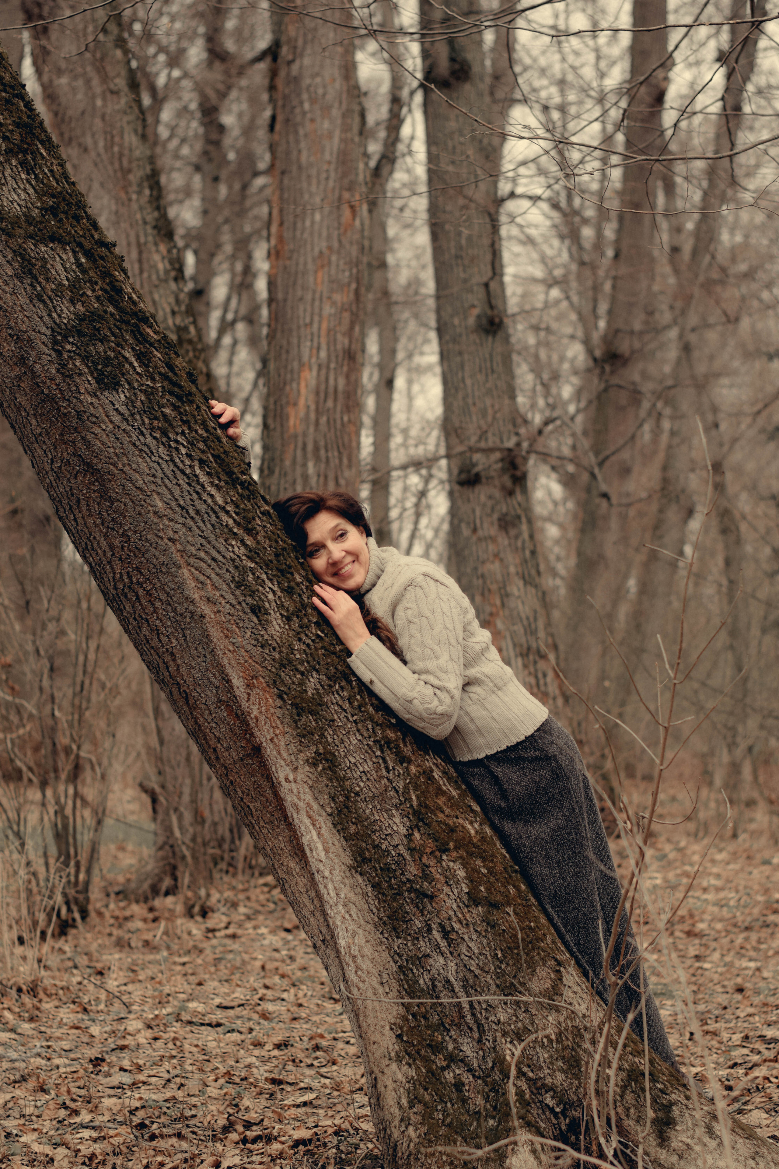 Ранняя весна. Фотосессия для Ольги в Ясной Поляне. Семейный фотограф Щёкино, Тула. От 5000р