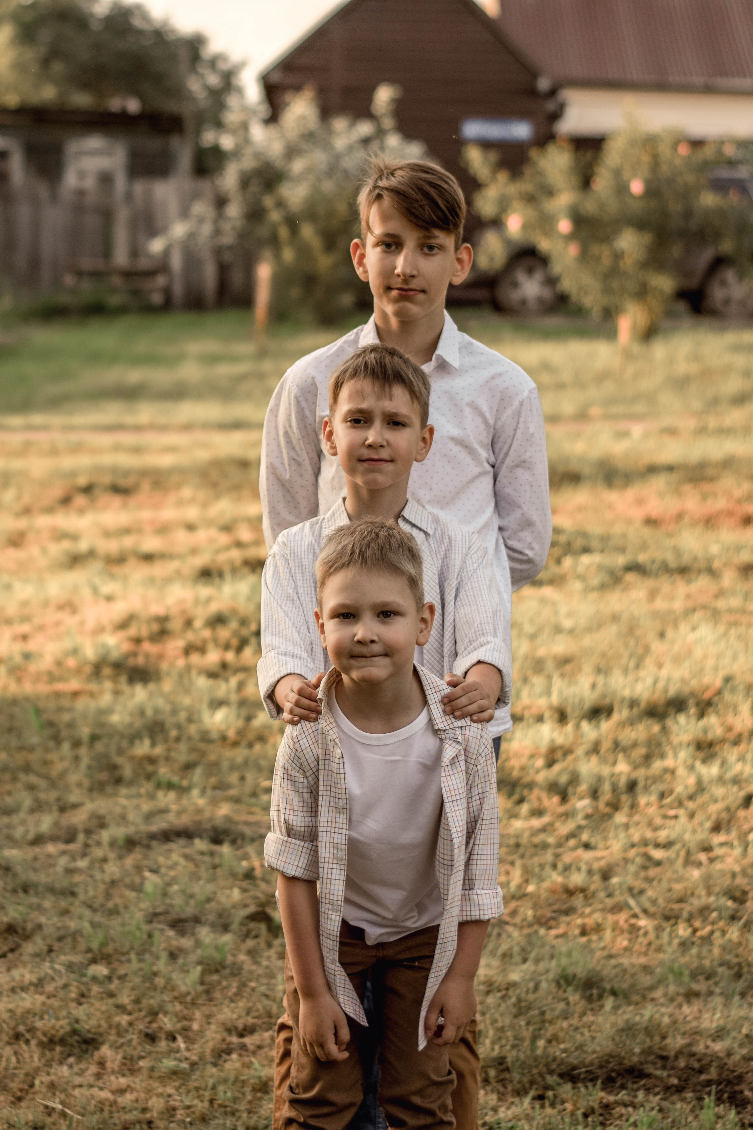 Фотопрогулка большой и дружной семьи Ольги и Сергея. Семейный фотограф Щёкино, Тула. От 5000р